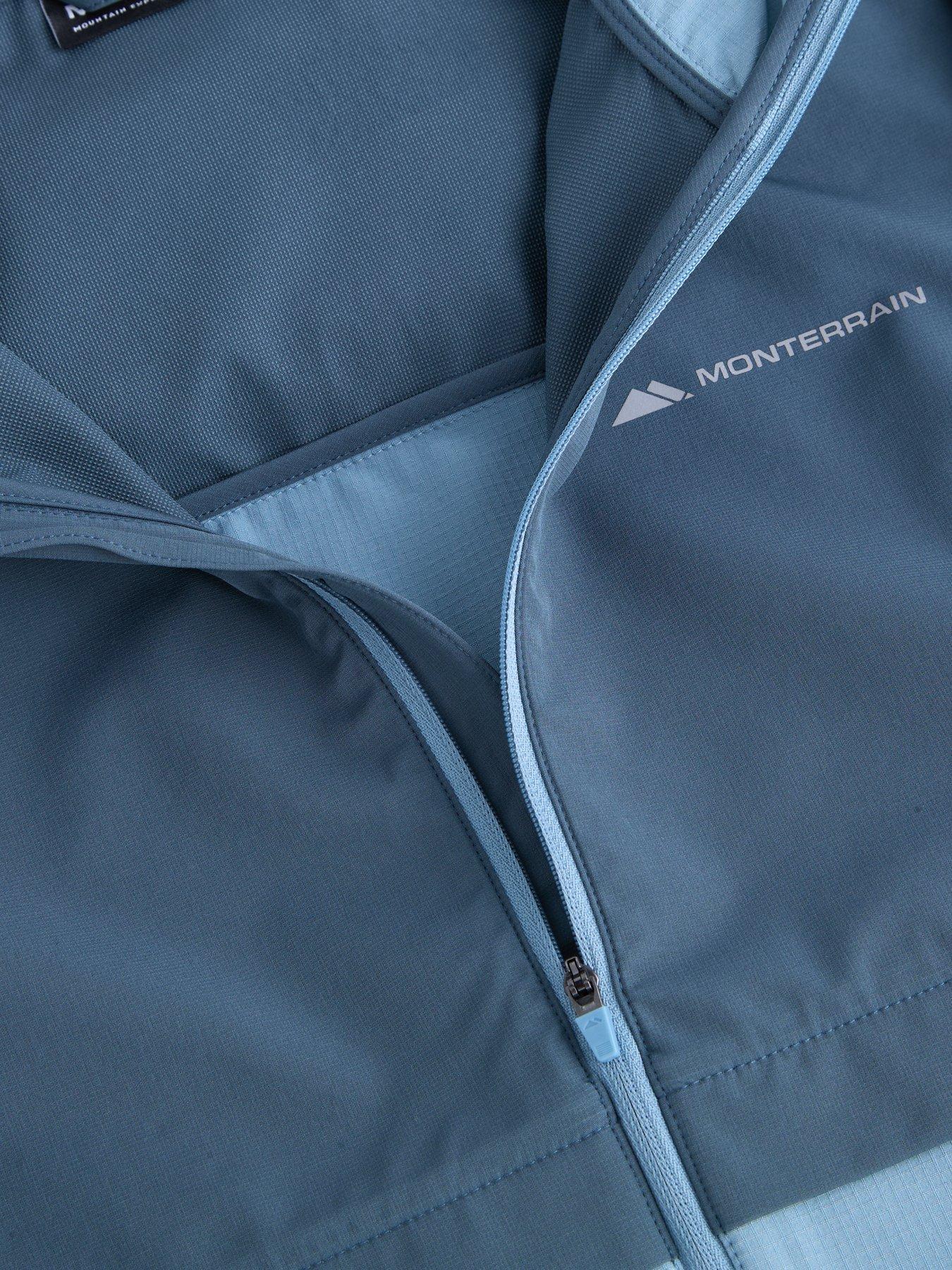 Image 3 of 6 of Monterrain Boys Ventax Full Zip Zip Pocket Hoodie - Grey