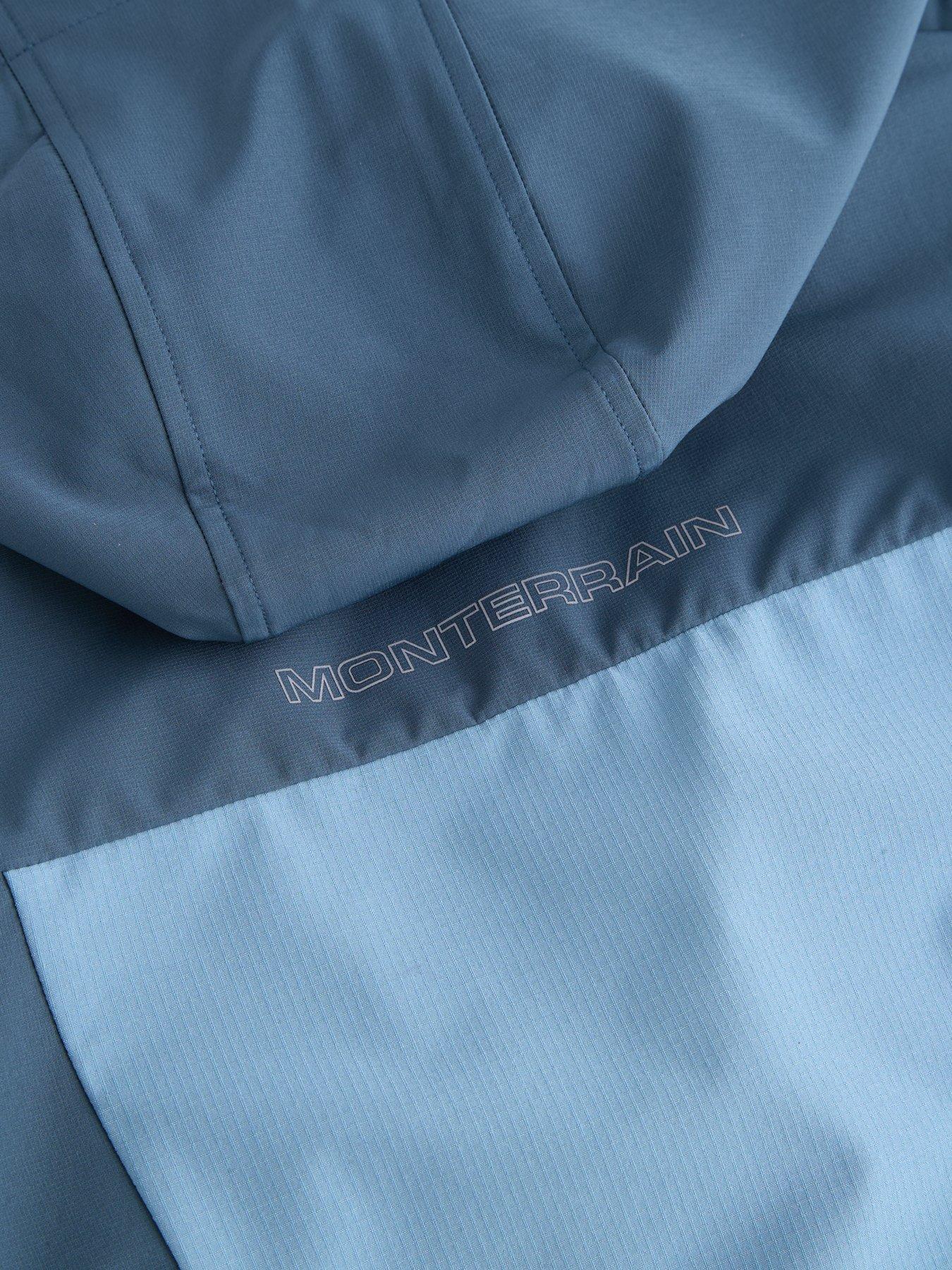 Image 6 of 6 of Monterrain Boys Ventax Full Zip Zip Pocket Hoodie - Grey