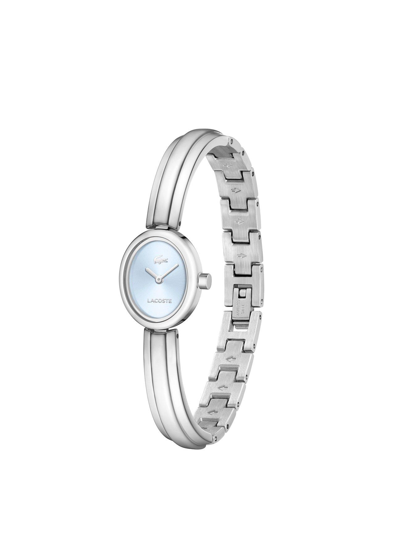 Image 2 of 5 of Lacoste Suzanne Ice Blue Dial and Stainless Steel Bangle Bracelet Watch