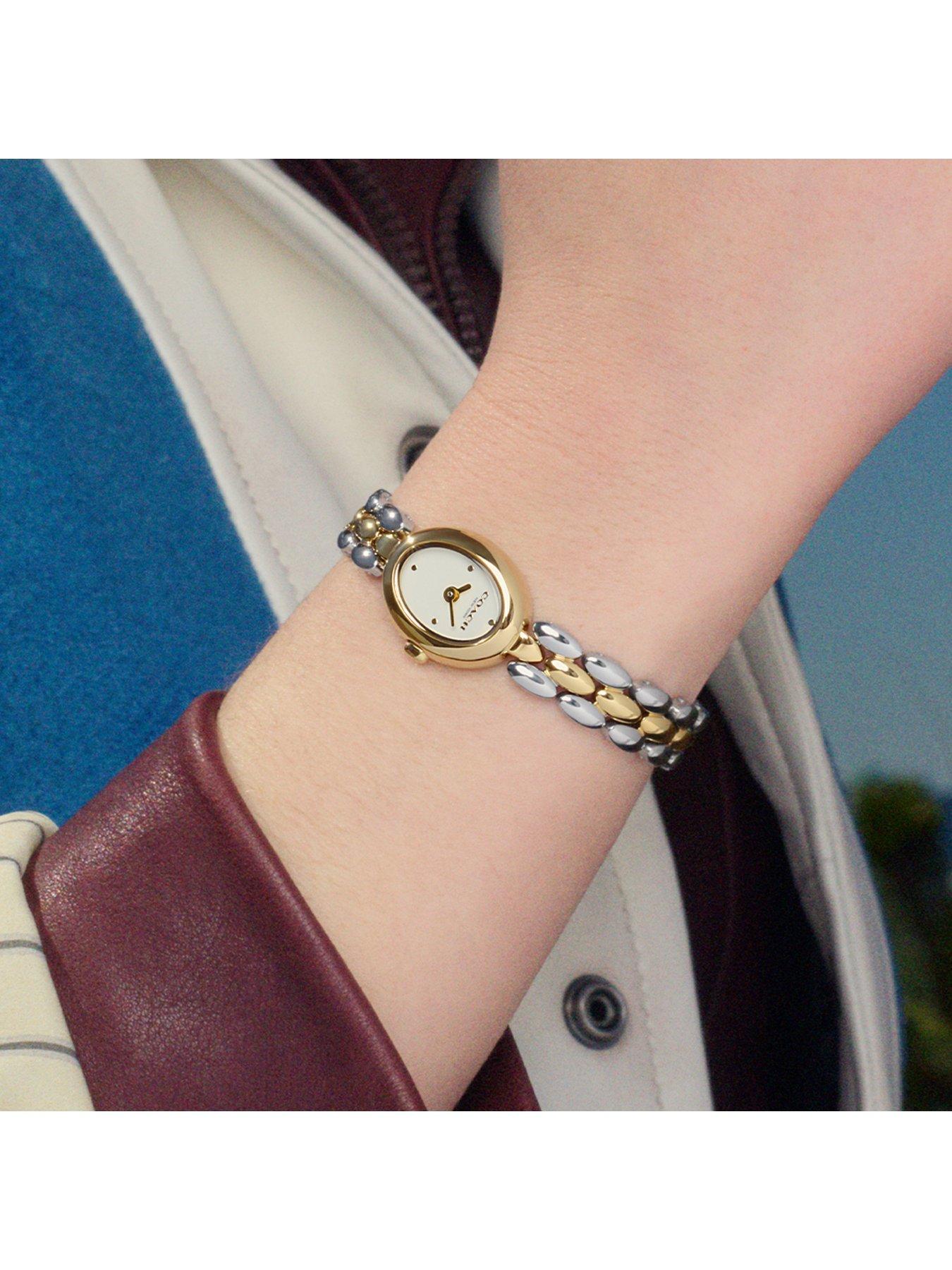 Image 5 of 6 of COACH Ladies Sammy Two-Tone Bracelet Watch