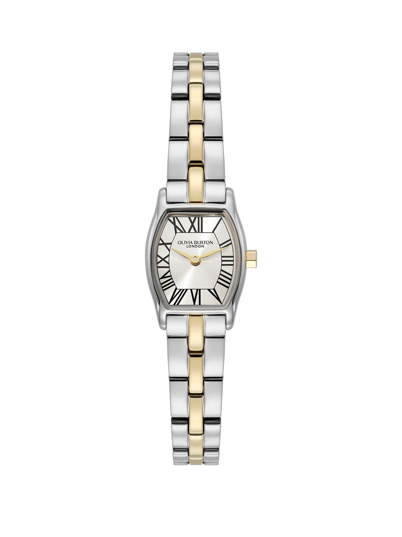 Olivia Burton Olivia Burton 18mm Cambridge Champagne Sunray Two Tone Watch