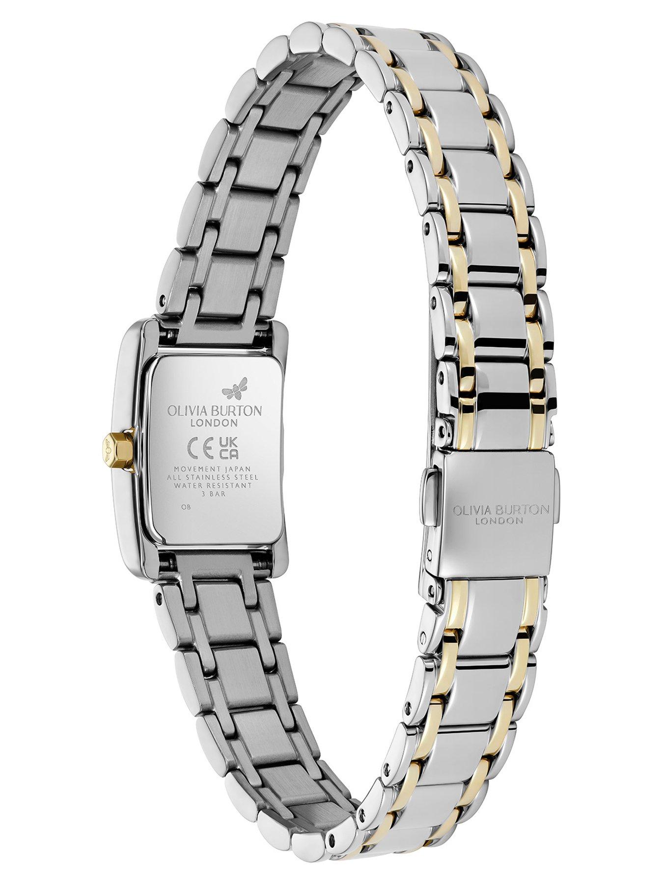 Image 5 of 8 of Olivia Burton 16mm Mini Grove Ivory Dial Two Tone Watch