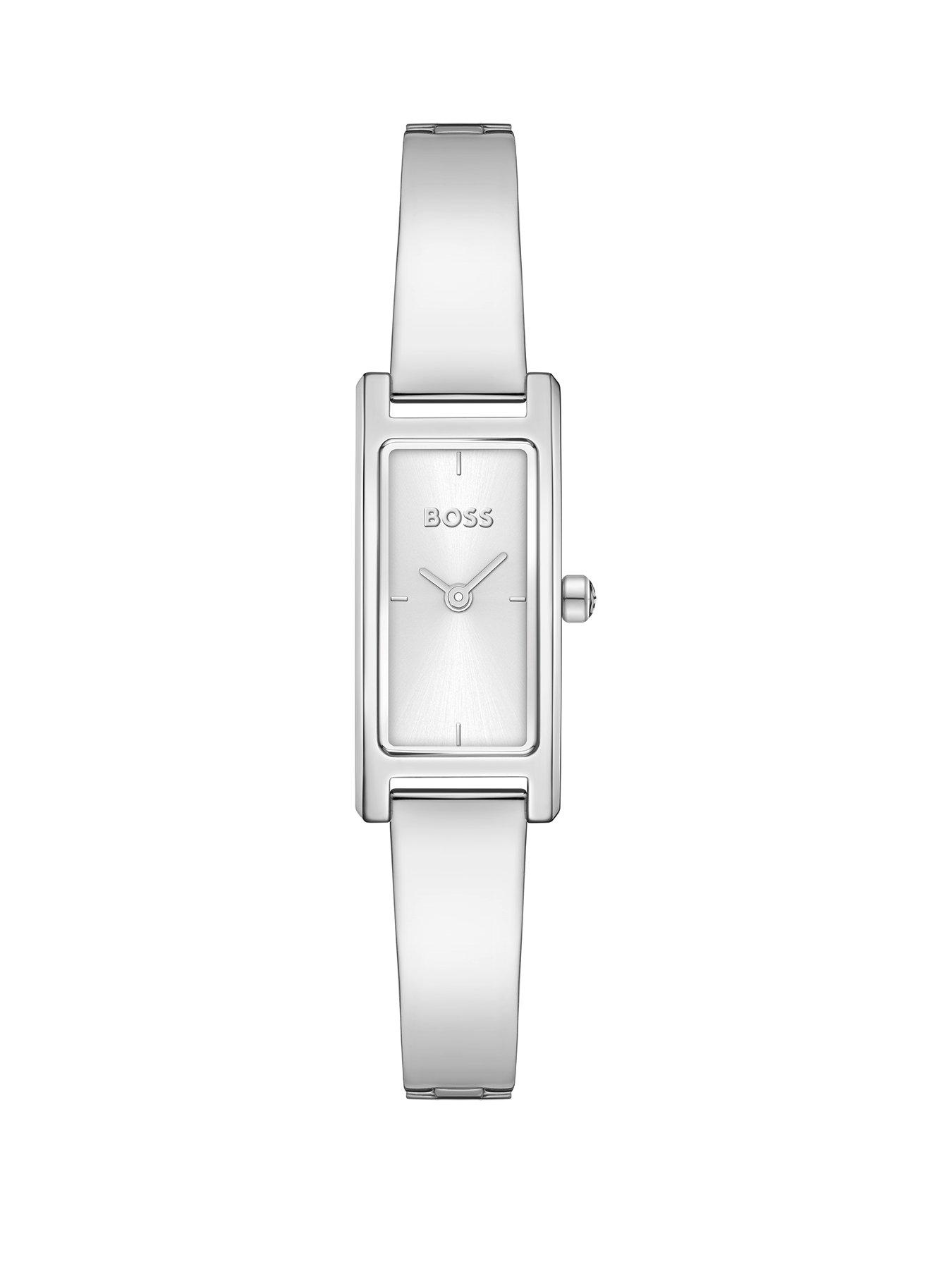 BOSS Lucy Allure Stainless Steel Bangle Watch