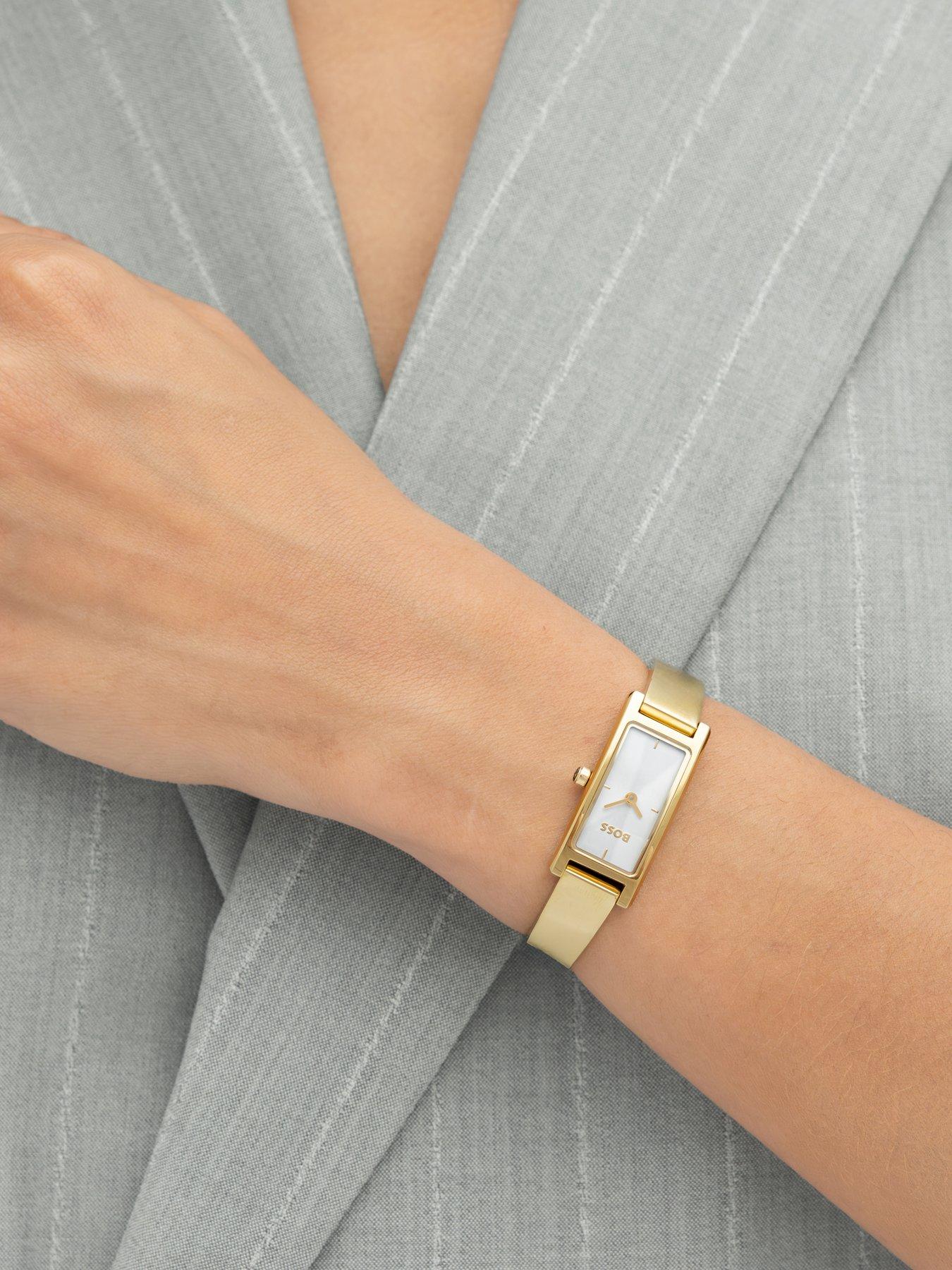 Image 5 of 8 of BOSS Lucy Allure Gold Bangle Watch