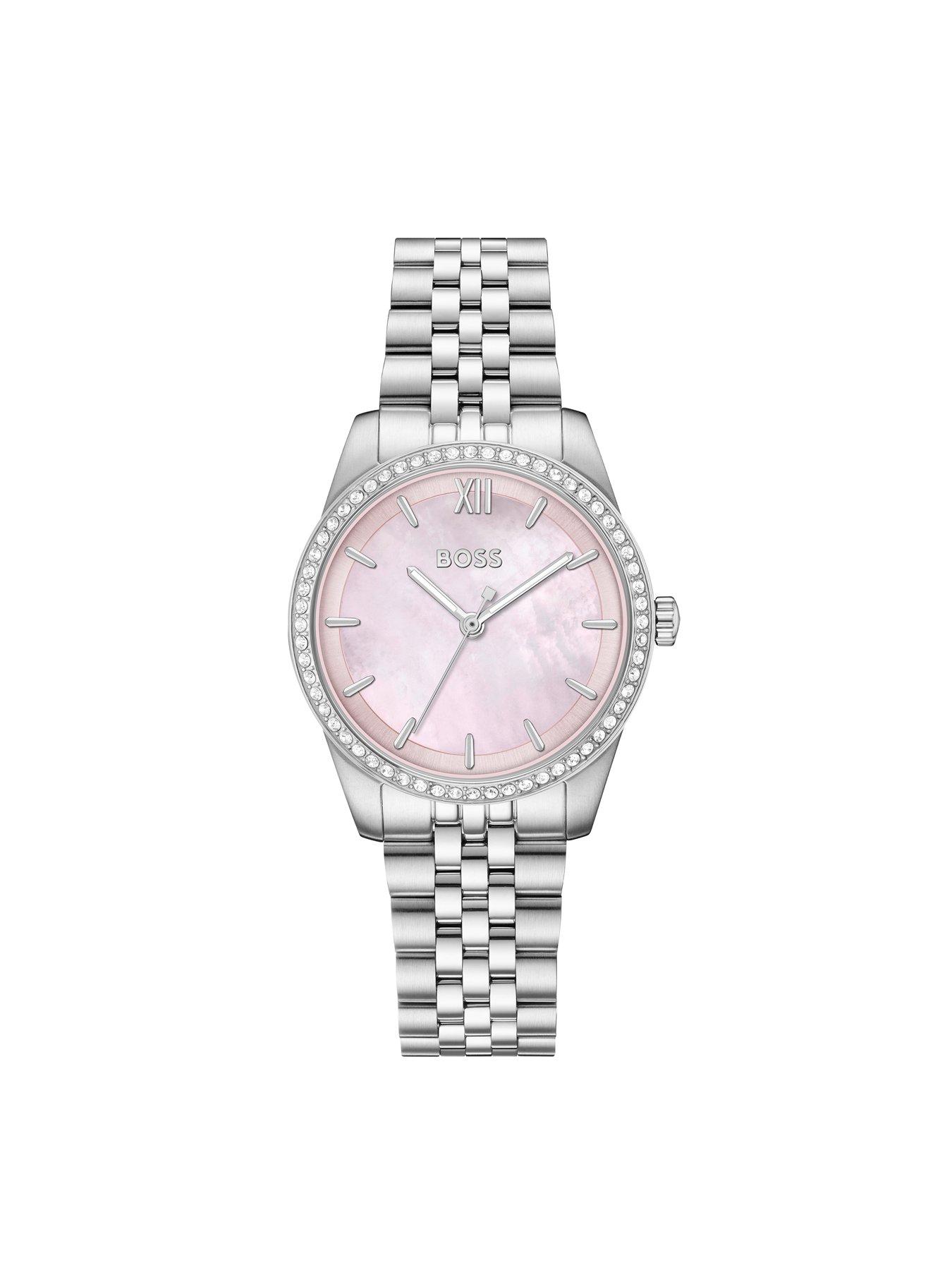 Image 5 of 8 of BOSS Graceful Stainless Steel Pink Dial Watch