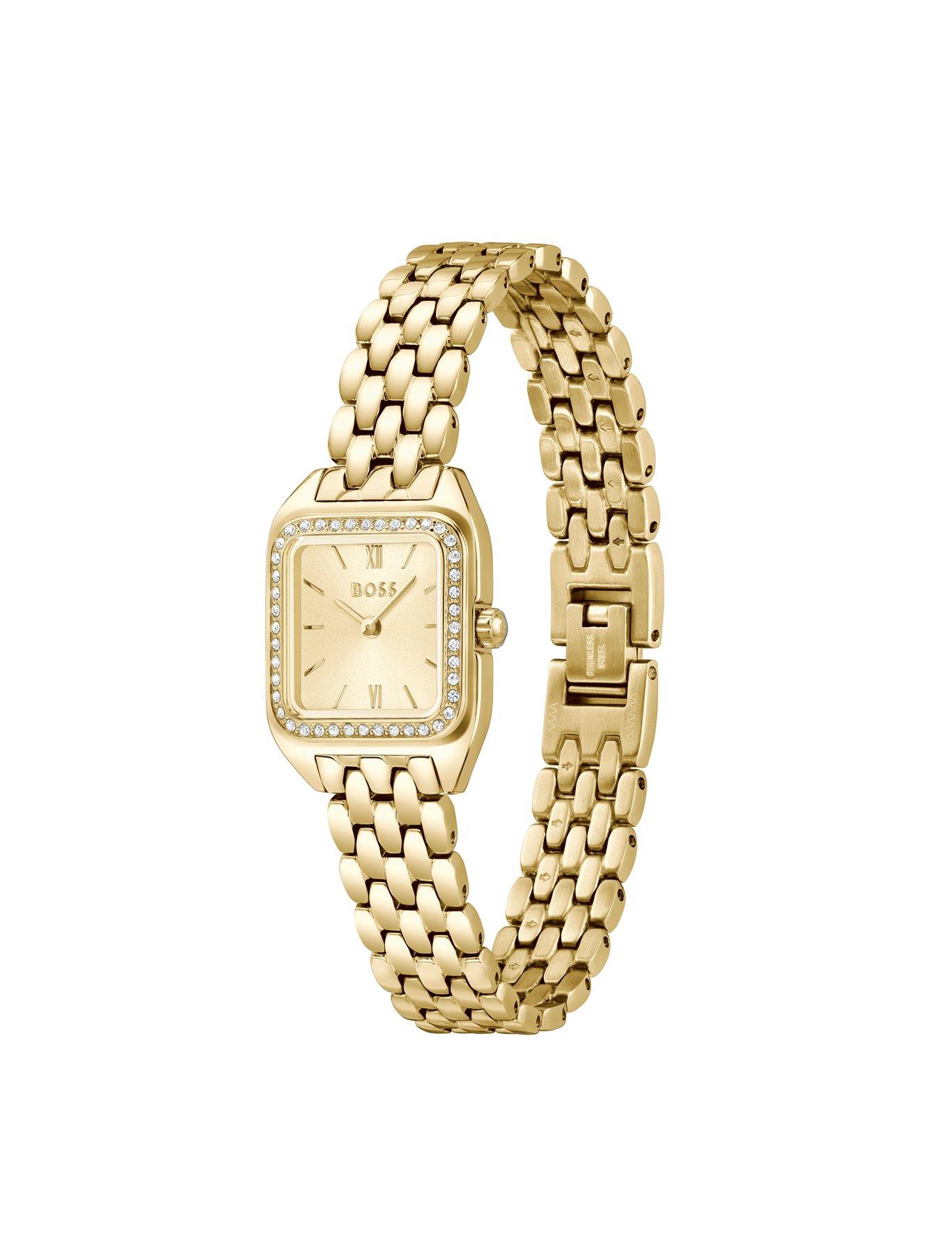 Image 3 of 8 of BOSS Ladies BOSS Mae Petite Gold Ip Watch
