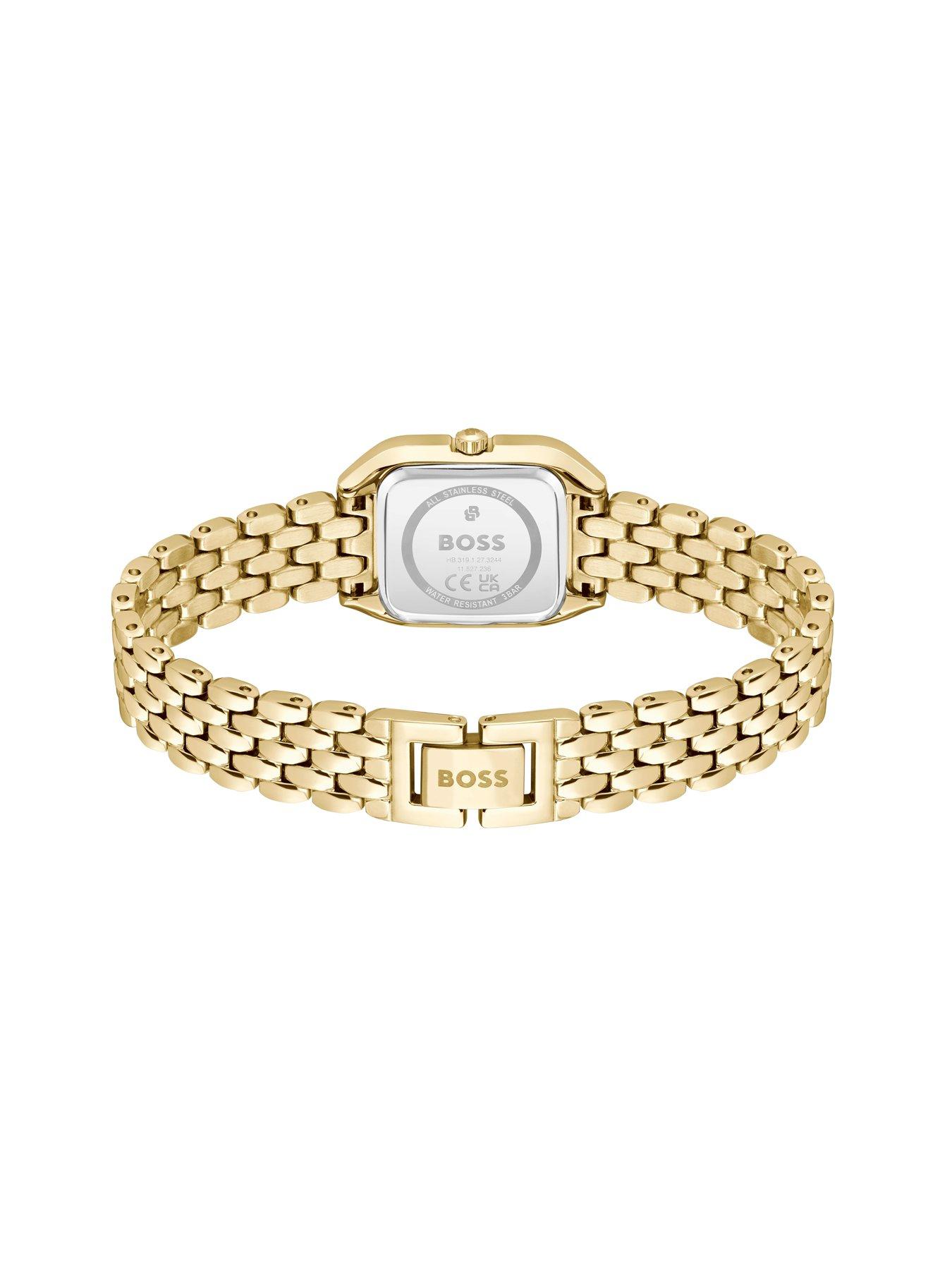 Image 4 of 8 of BOSS Ladies BOSS Mae Petite Gold Ip Watch