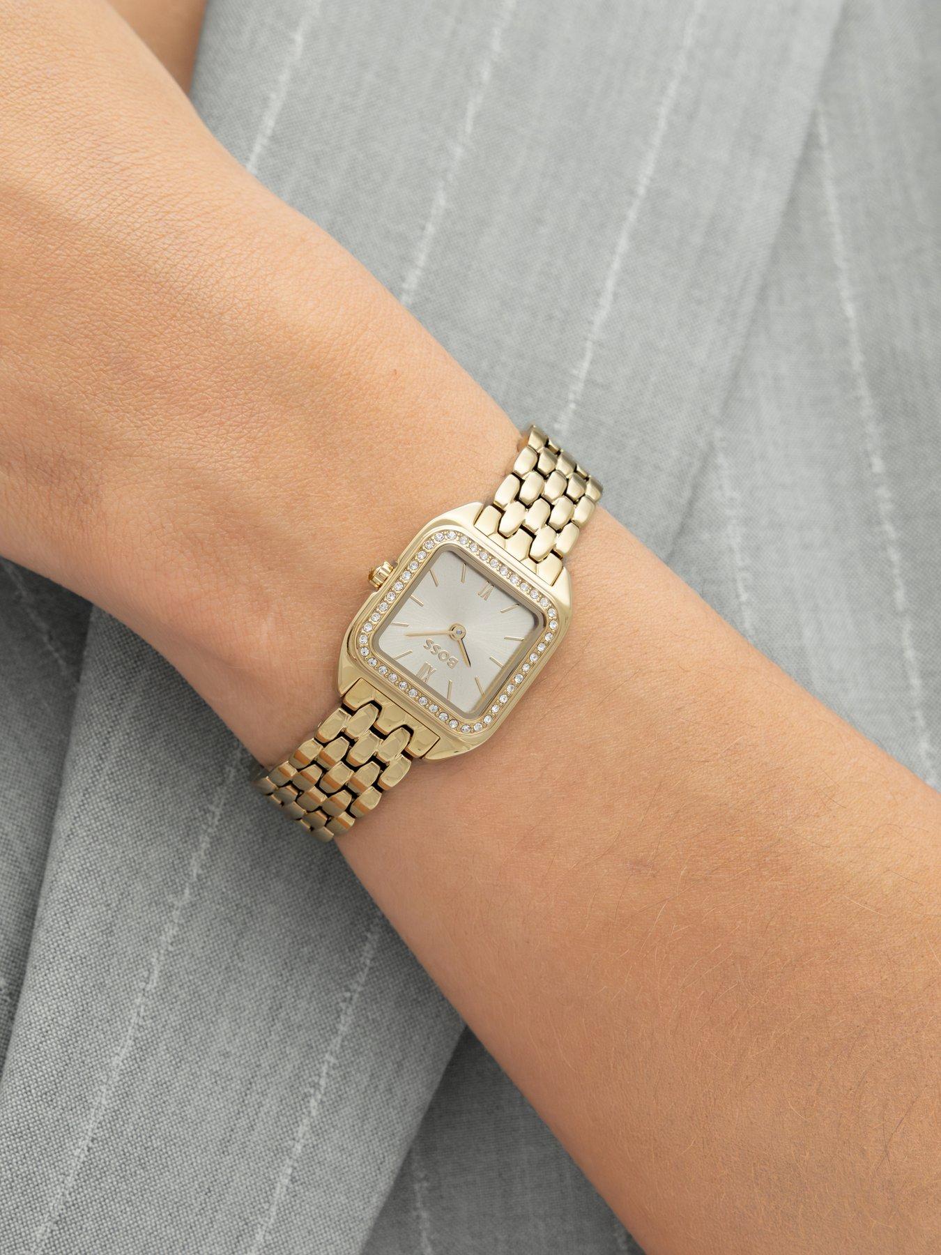 Image 5 of 8 of BOSS Ladies BOSS Mae Petite Gold Ip Watch