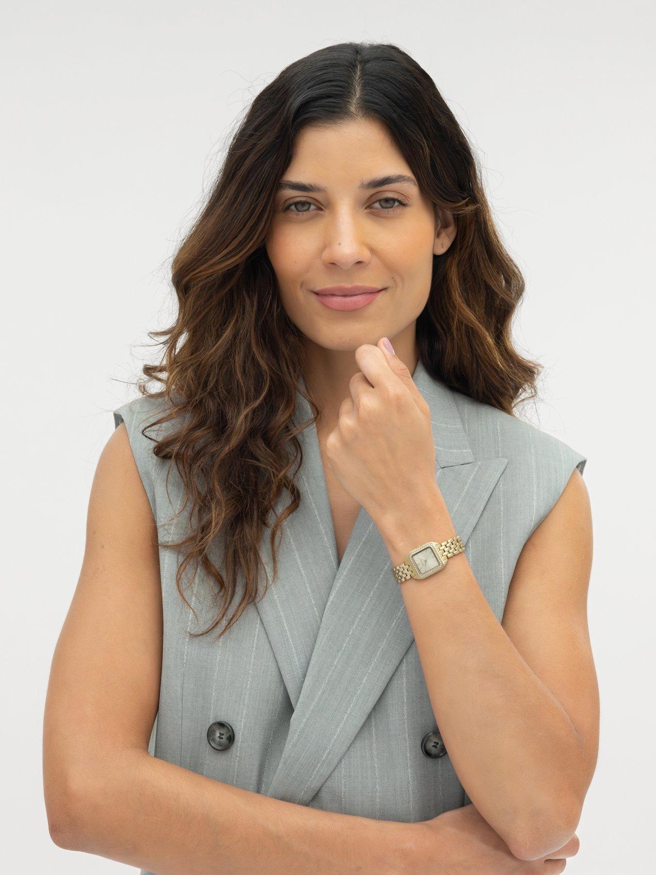 Image 6 of 8 of BOSS Ladies BOSS Mae Petite Gold Ip Watch