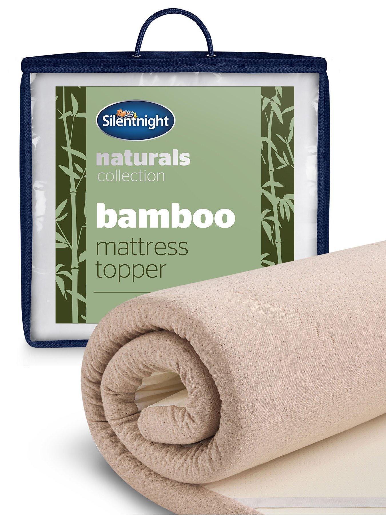 Image 1 of 7 of Silentnight Naturals Collection Bamboo Mattress Topper
