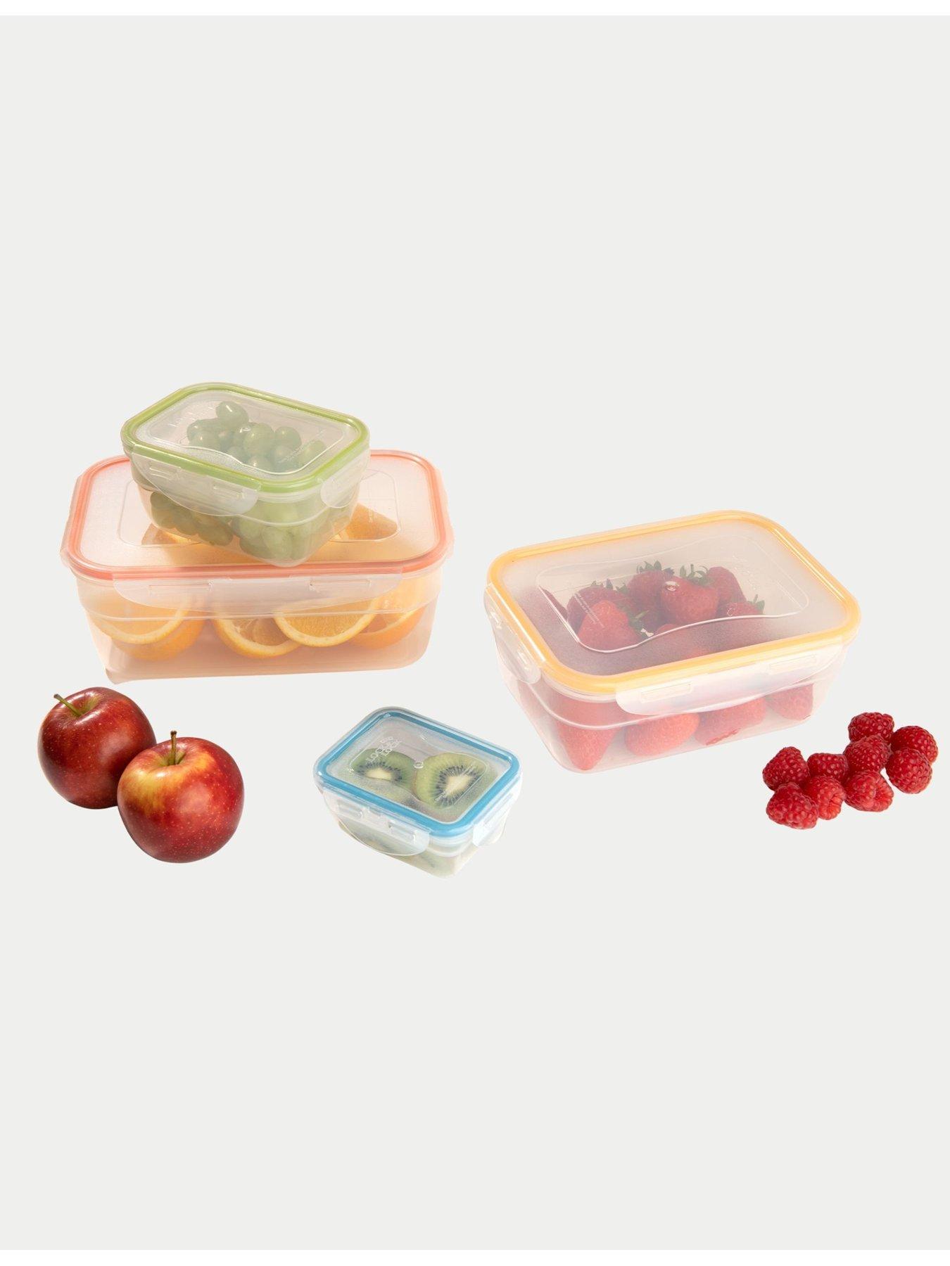 Image 3 of 5 of Lock and Lock Classic 8 Piece Rectangular Nesting Container Set