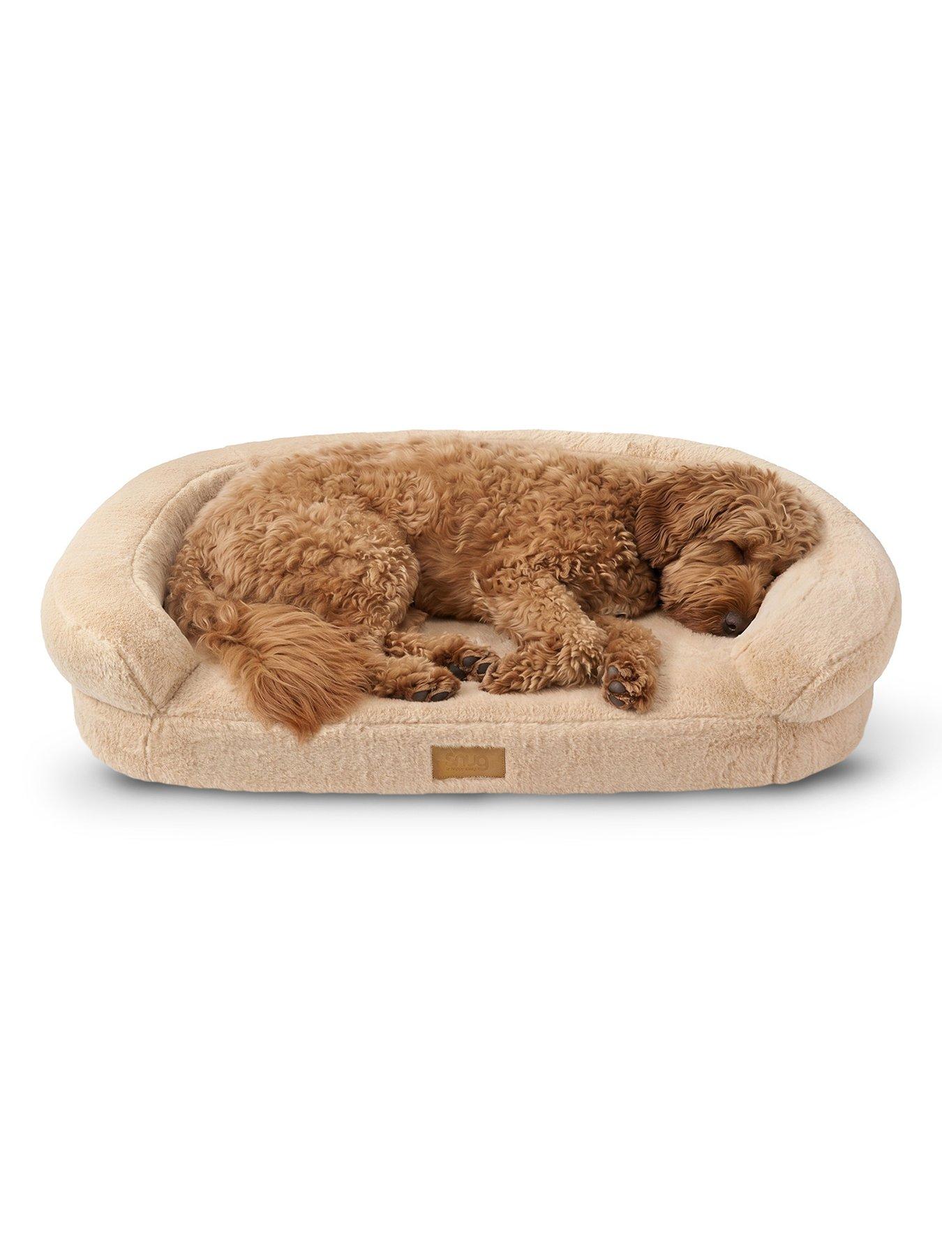 Image 1 of 7 of Snug Comfy Orthopaedic Pet Bed - Natural