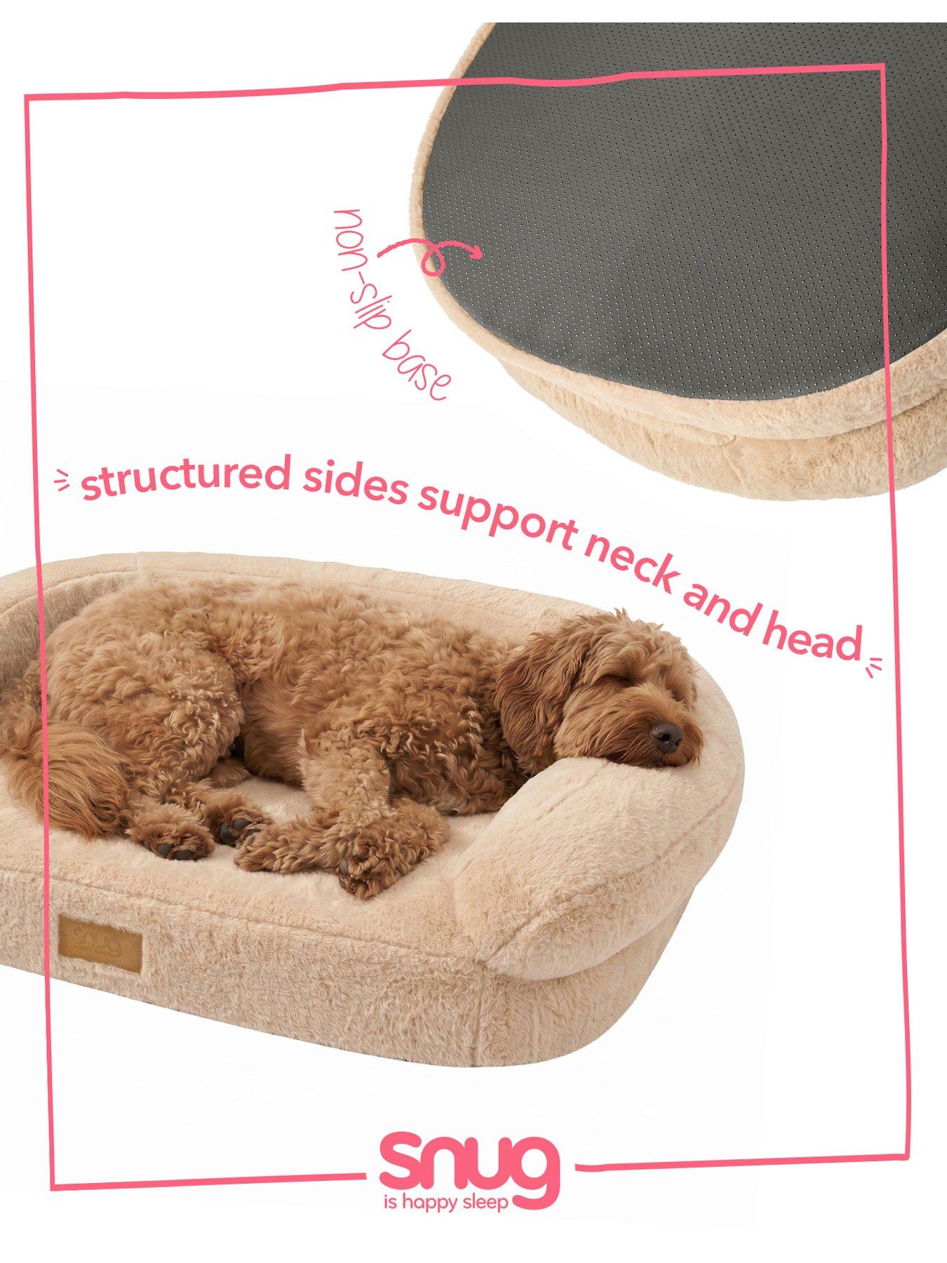 Image 4 of 7 of Snug Comfy Orthopaedic Pet Bed - Natural