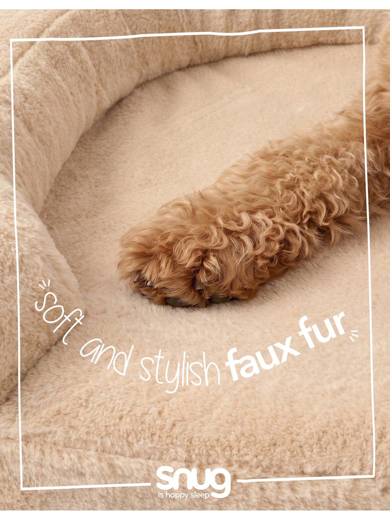 Image 5 of 7 of Snug Comfy Orthopaedic Pet Bed - Natural