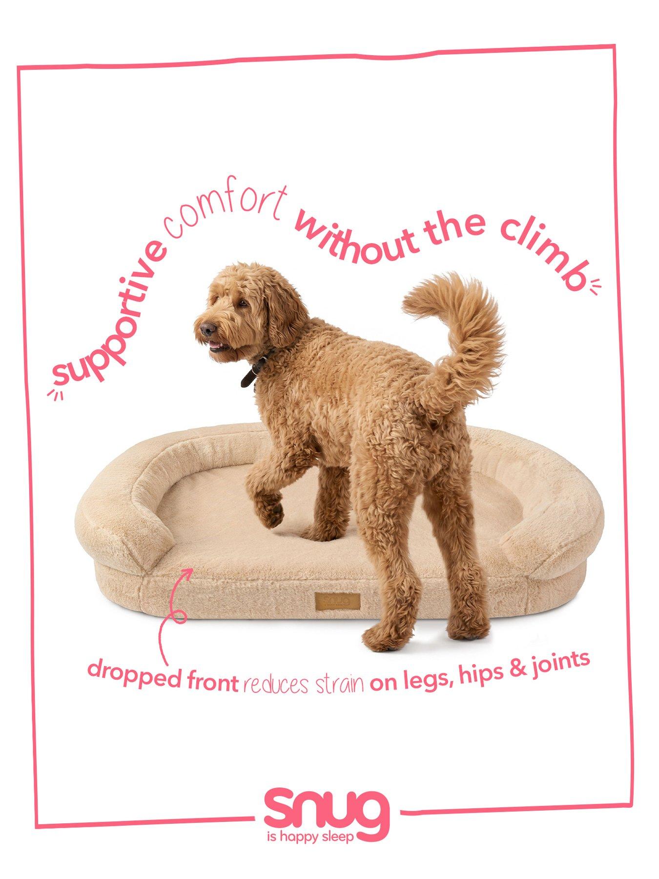 Image 6 of 7 of Snug Comfy Orthopaedic Pet Bed - Natural