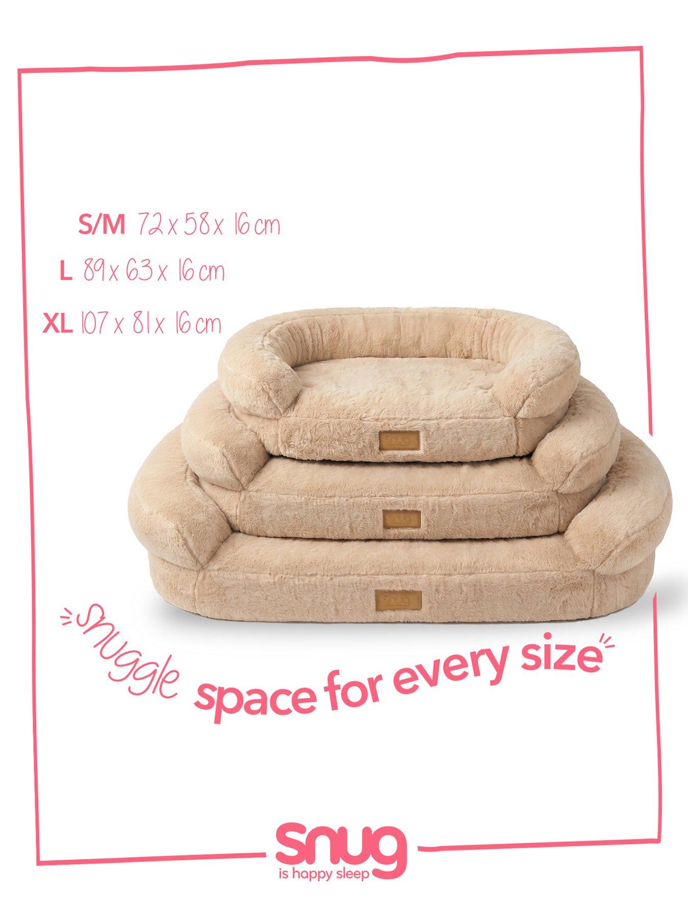 Image 7 of 7 of Snug Comfy Orthopaedic Pet Bed - Natural