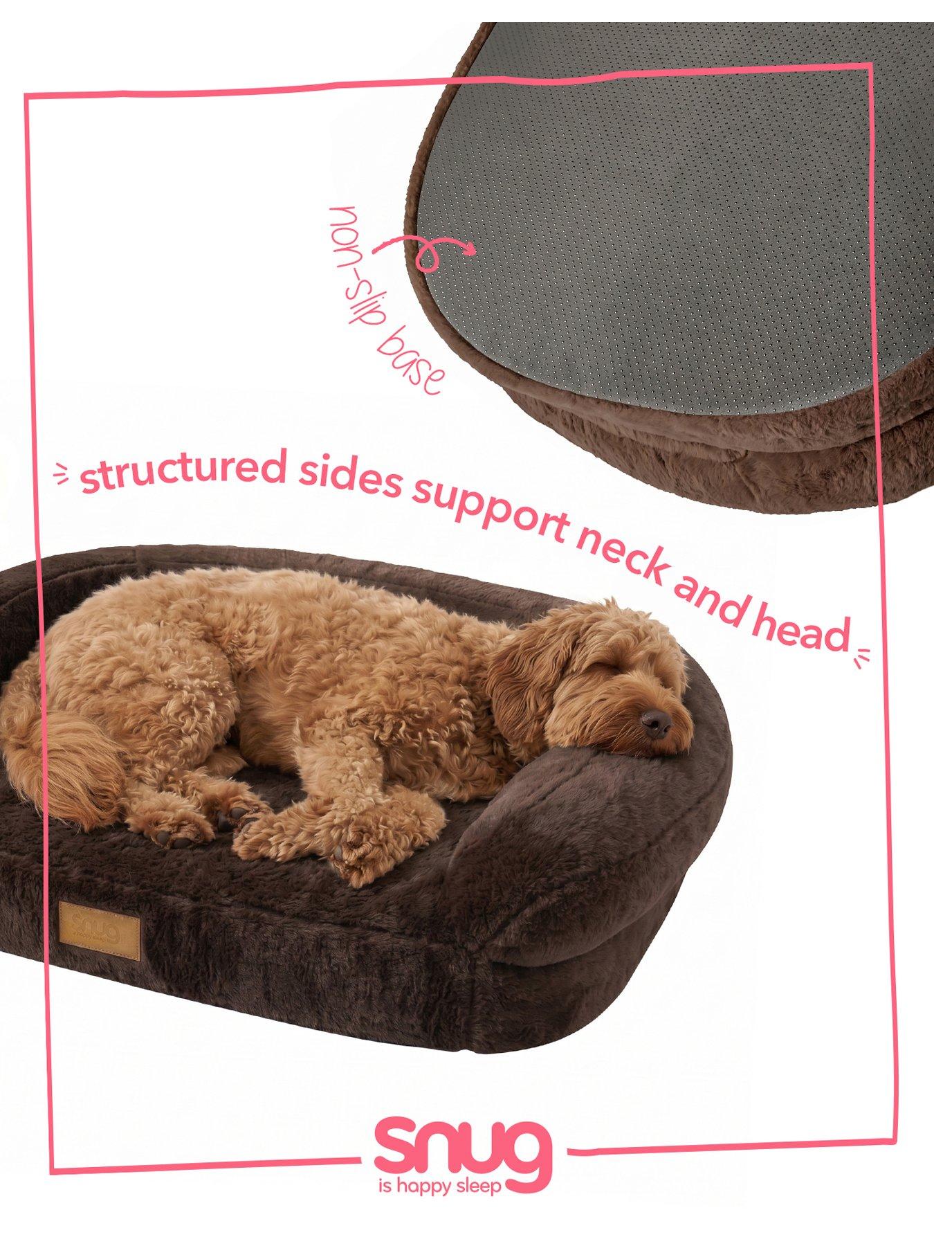 Image 4 of 7 of Snug Comfy Orthopaedic Pet Bed - Brown