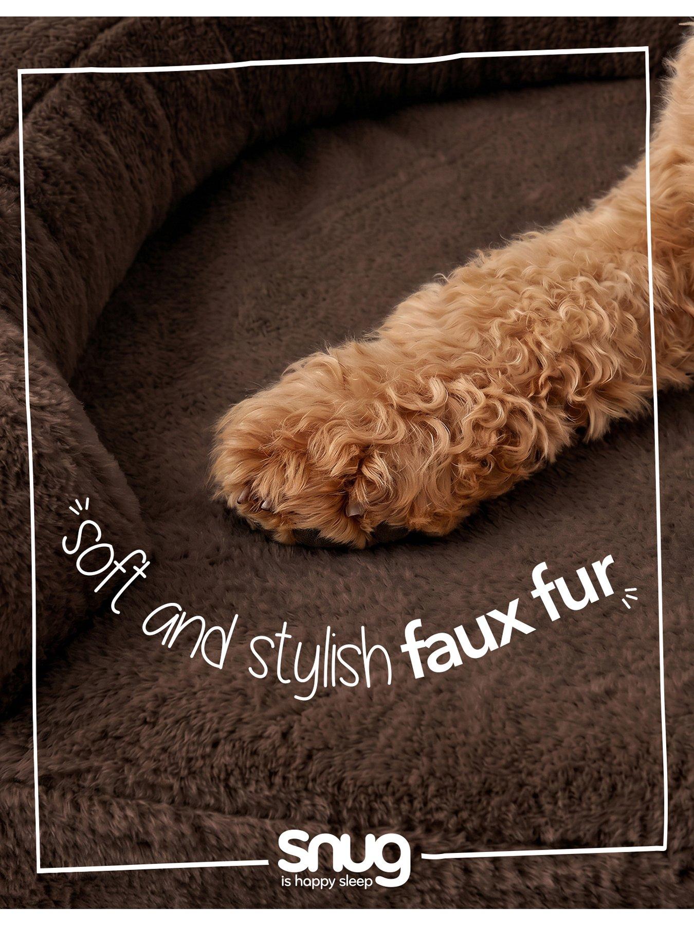 Image 5 of 7 of Snug Comfy Orthopaedic Pet Bed - Brown