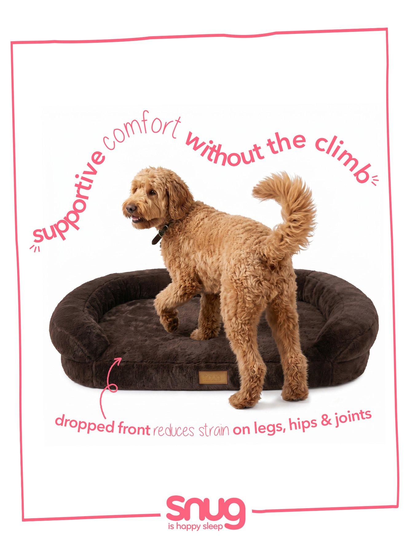 Image 6 of 7 of Snug Comfy Orthopaedic Pet Bed - Brown