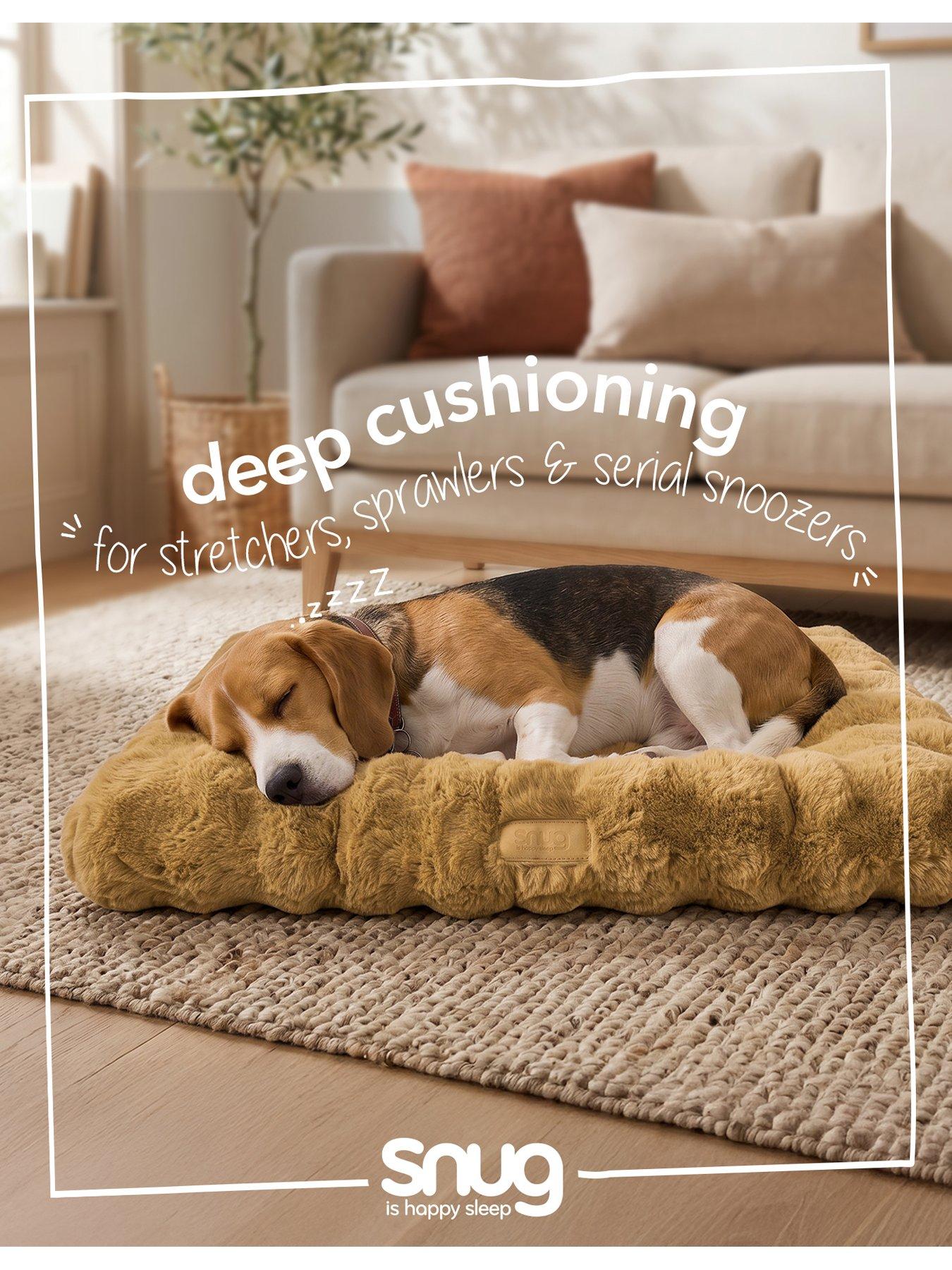 Image 4 of 7 of Snug Super Snuggly Pet Bed - Natural