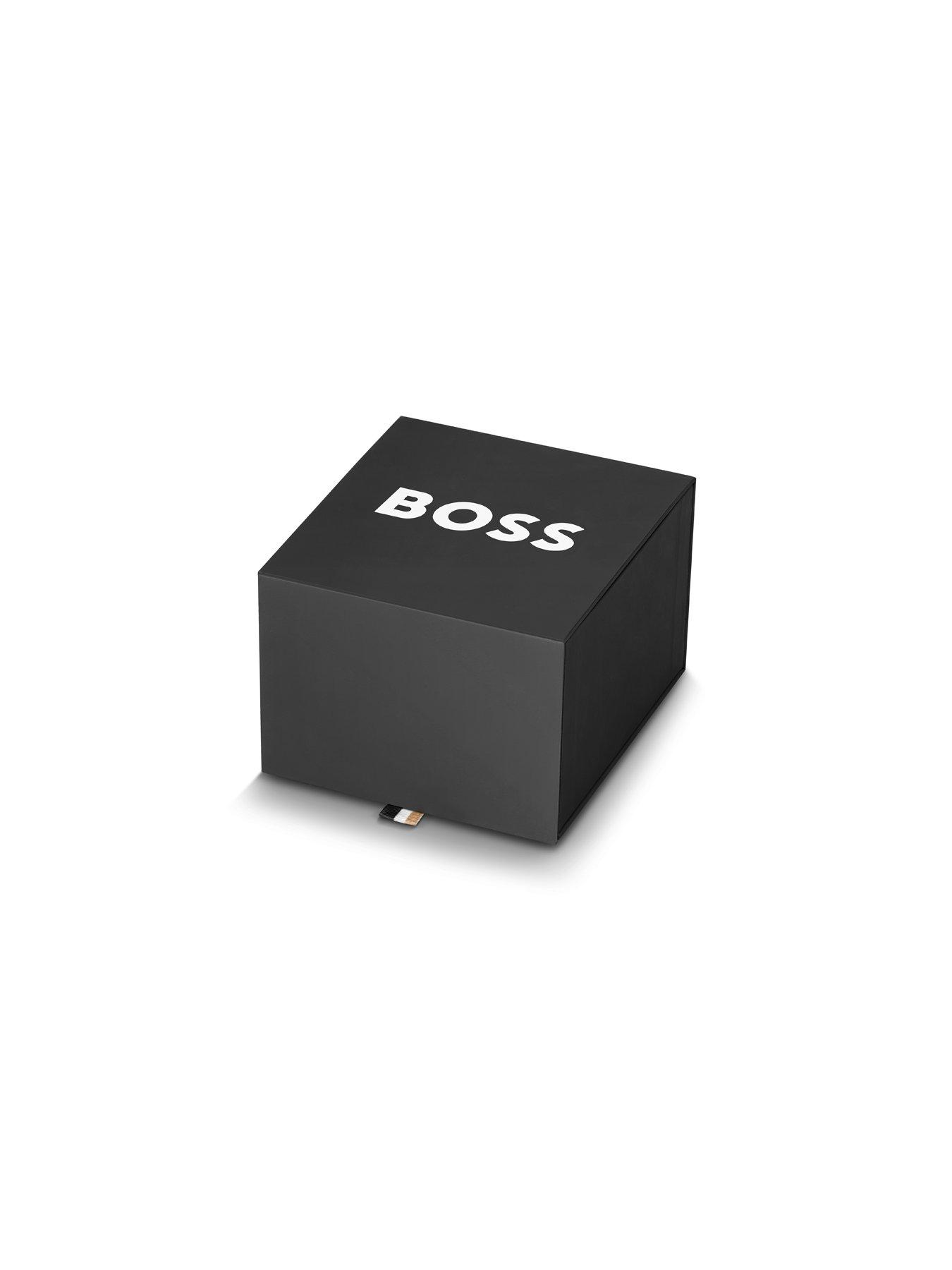 Image 7 of 8 of BOSS Two Tone Stainless Steel and Gold IP Skytraveller Pro Watch