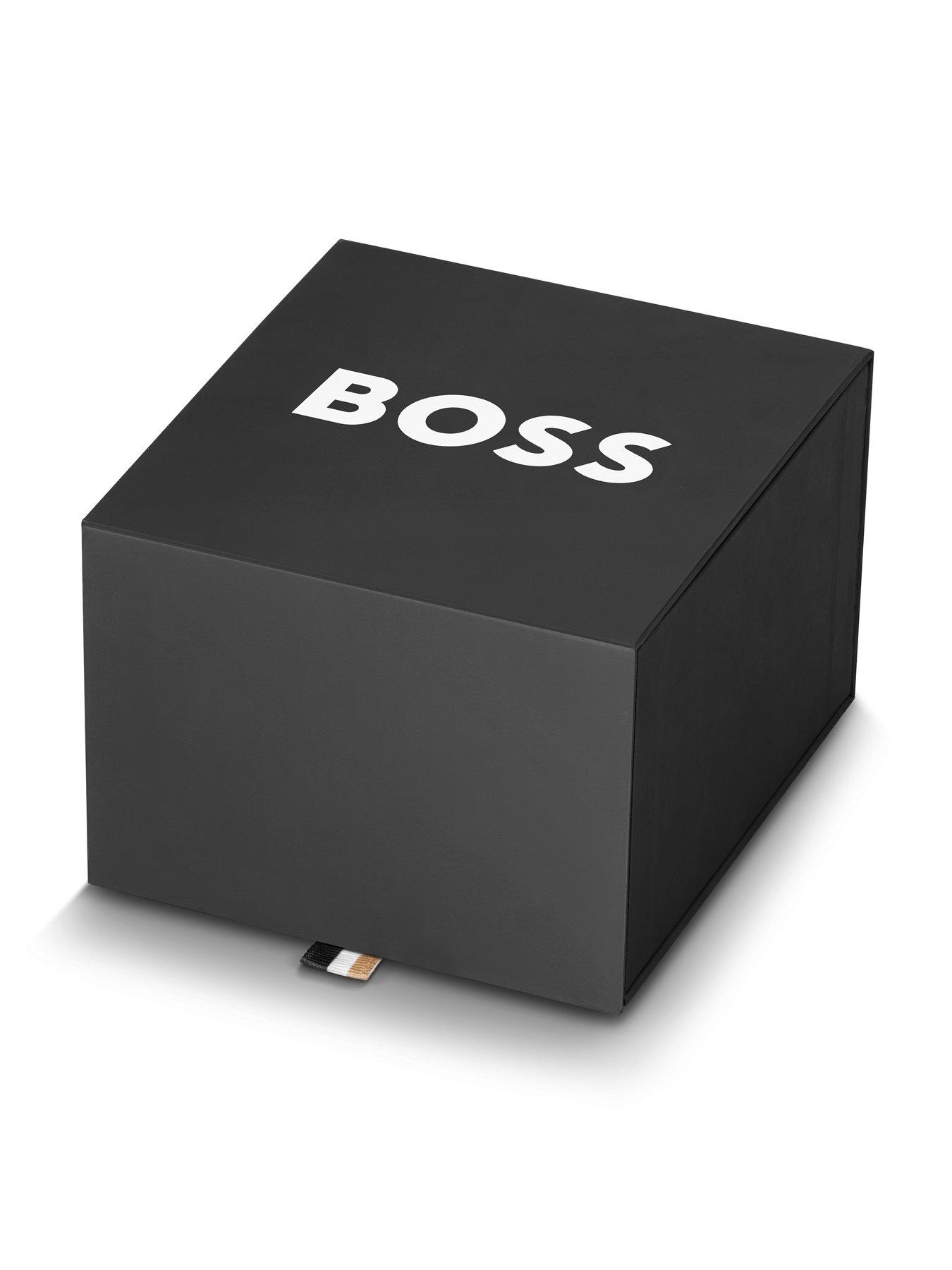 Image 7 of 8 of BOSS Gents BOSS Langford Brown Leather Strap Watch