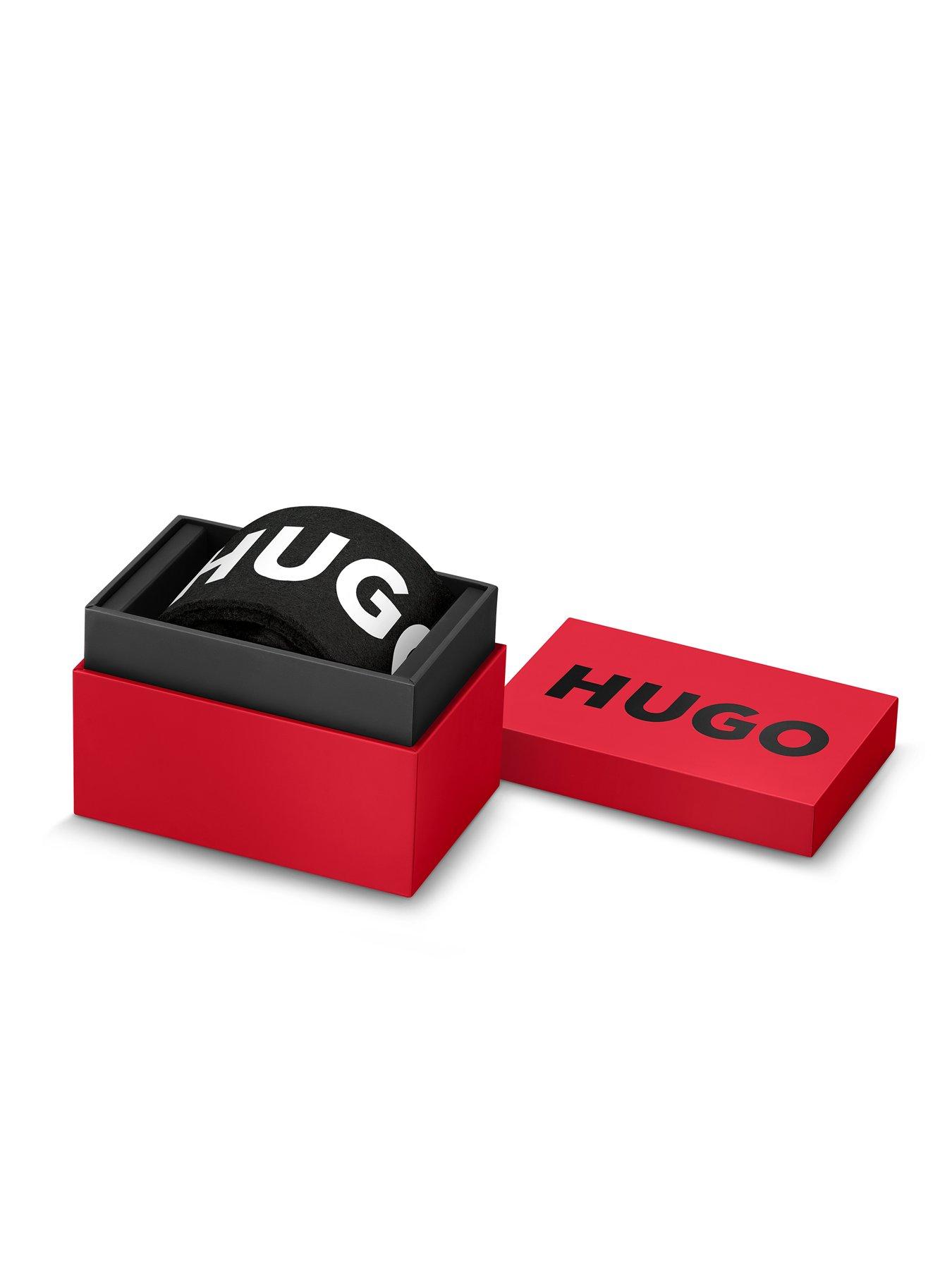 Image 7 of 8 of HUGO Gents HUGO #TAKEOFF Black Dial and Black IP Multifunction  Watch