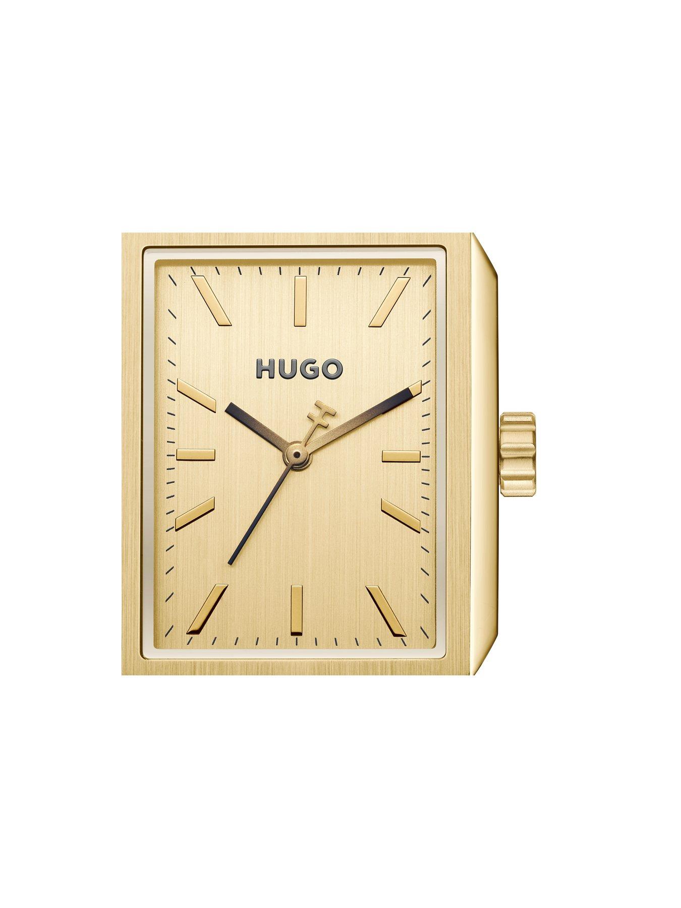 Image 2 of 8 of HUGO Gents HUGO #STEEZE Black Leather Watch