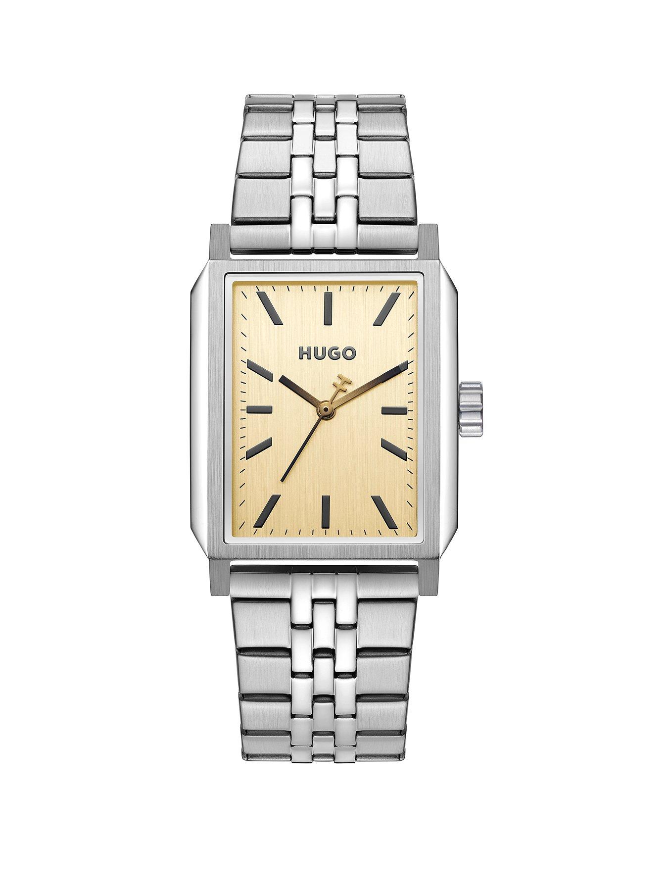 Image 1 of 8 of HUGO Stainless Steel Gold Dial Bracelet Steeze Watch