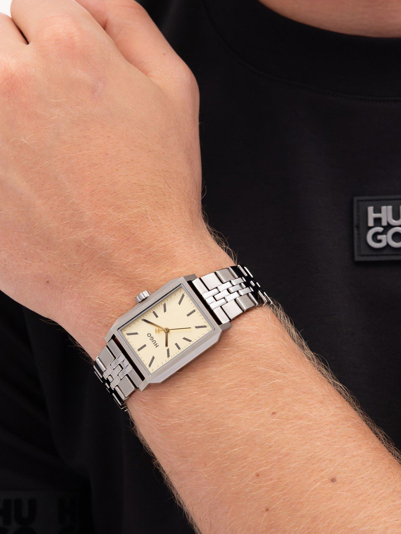 Image 5 of 8 of HUGO Stainless Steel Gold Dial Bracelet Steeze Watch