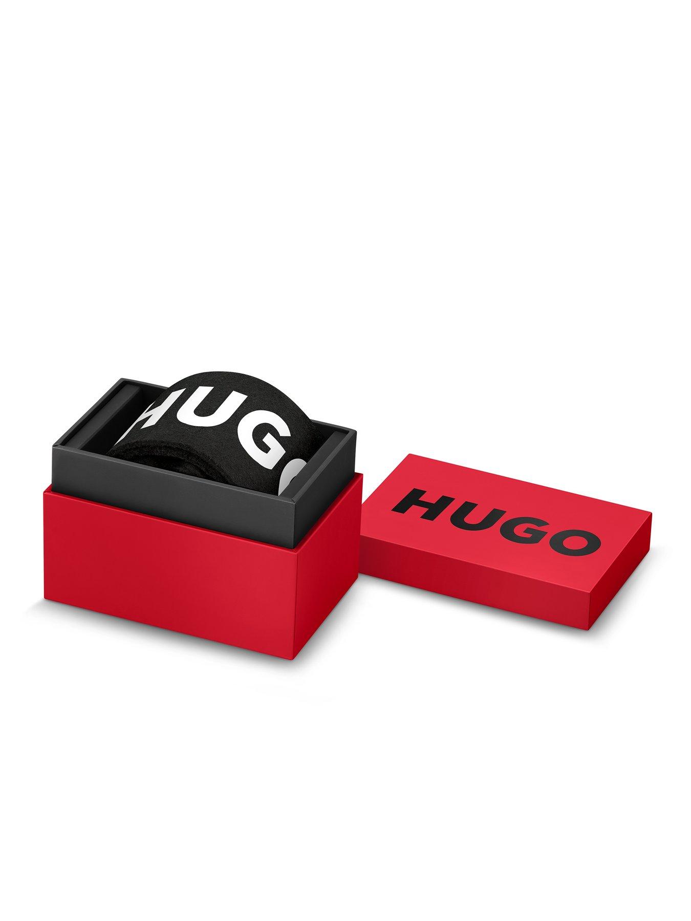 Image 7 of 8 of HUGO Gents HUGO #STYLE Black IP Mesh Bracelet Watch