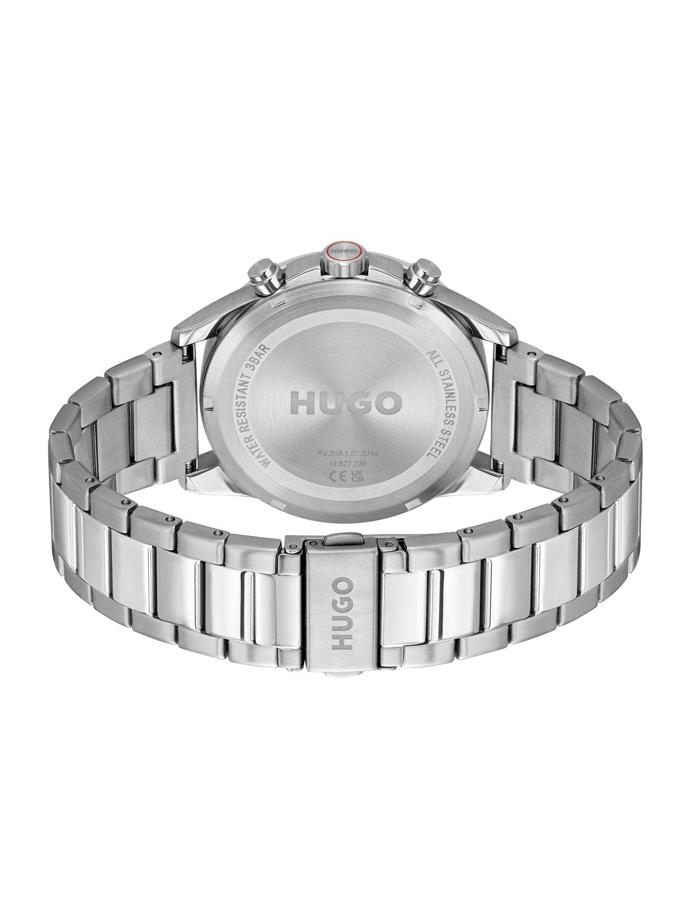 Image 4 of 8 of HUGO Black Dial and Stainless Steel Multifunction Drift Watch