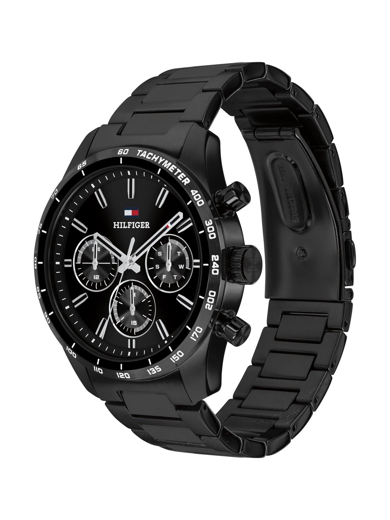 Image 2 of 7 of Tommy Hilfiger Tommy Hilfiger Men's Black IP Watch