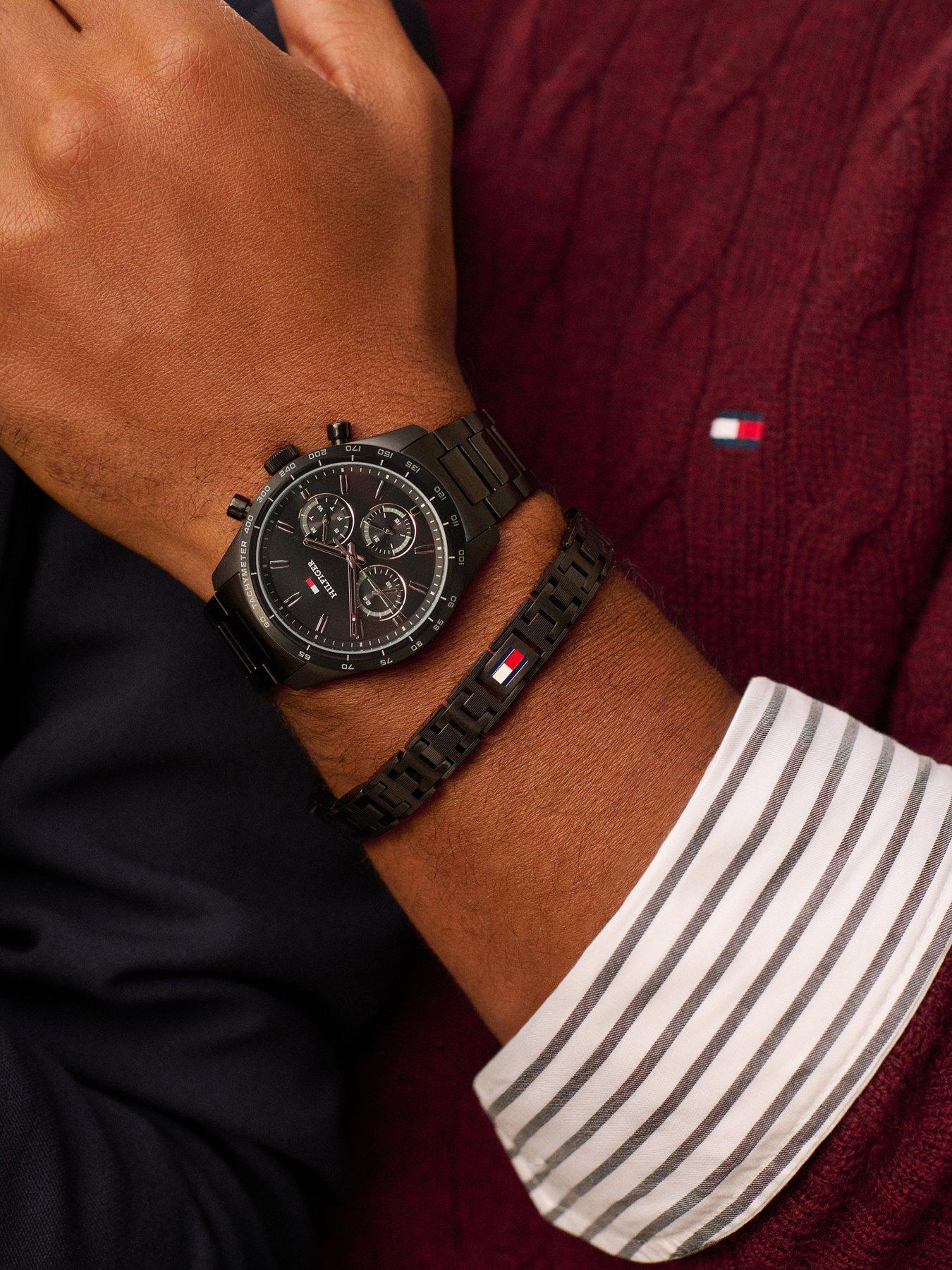 Image 4 of 7 of Tommy Hilfiger Tommy Hilfiger Men's Black IP Watch