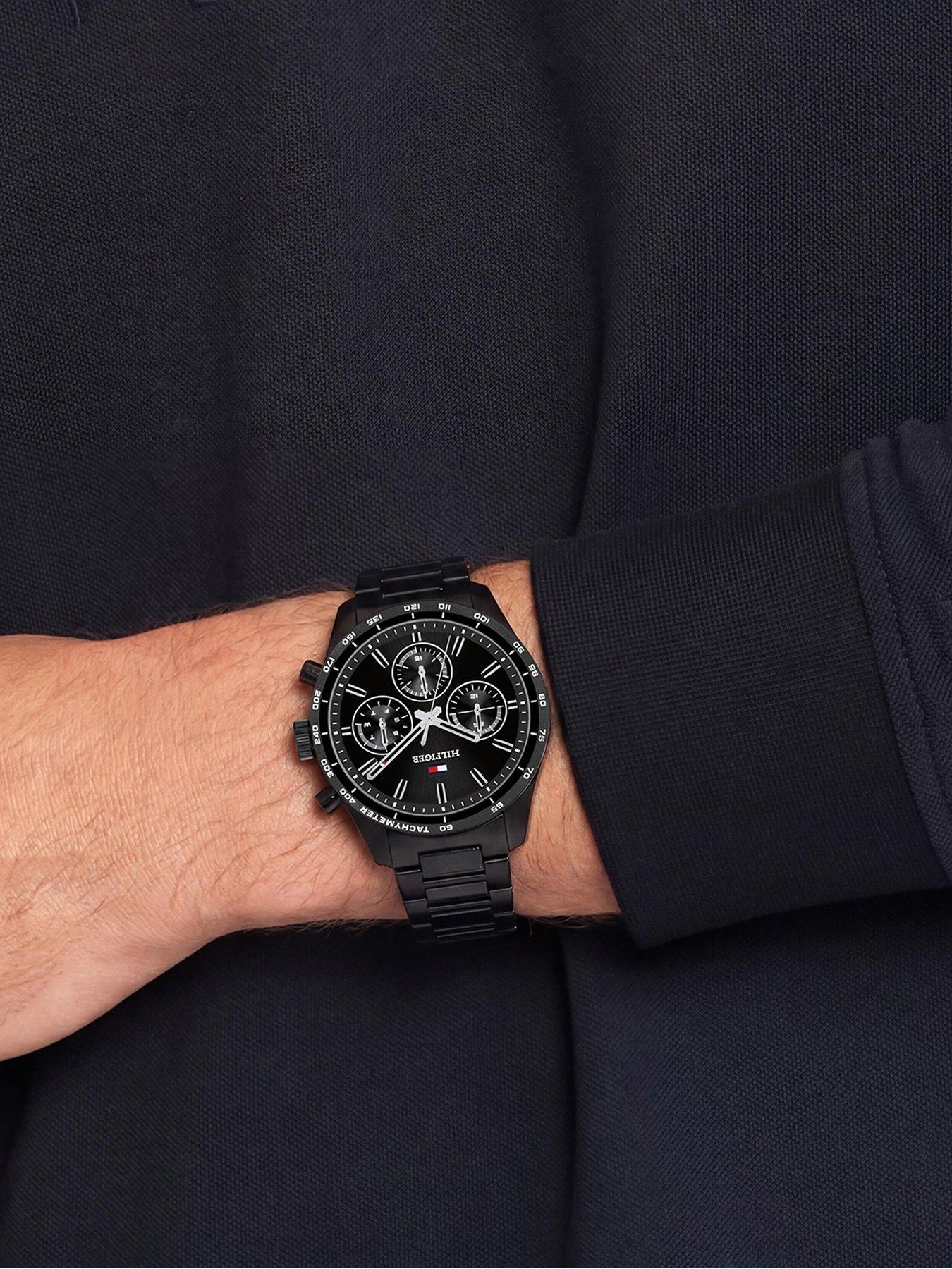 Image 5 of 7 of Tommy Hilfiger Tommy Hilfiger Men's Black IP Watch