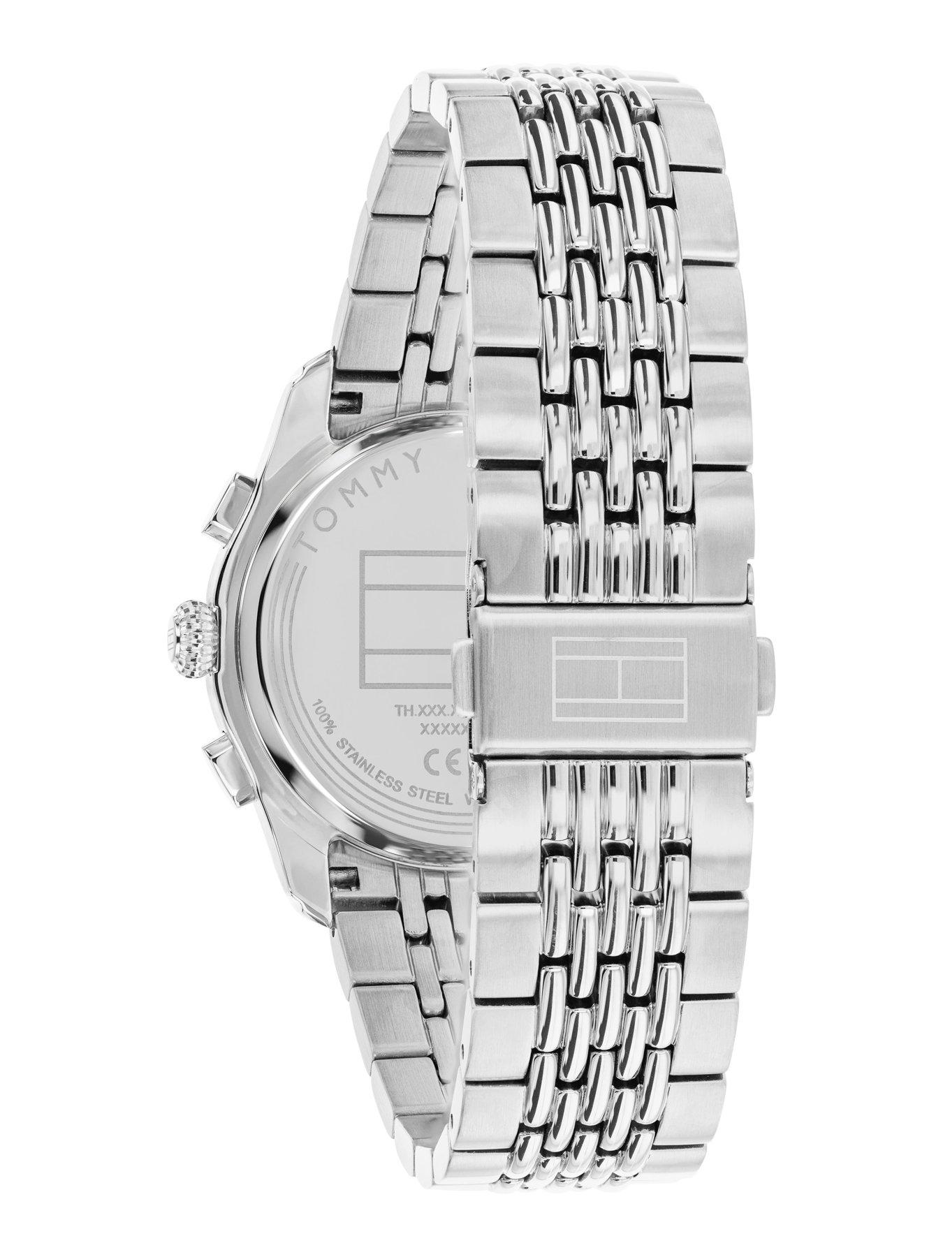 Image 3 of 7 of Tommy Hilfiger Tommy Hilfiger Men's Blue Dial  Stainless Steel Watch