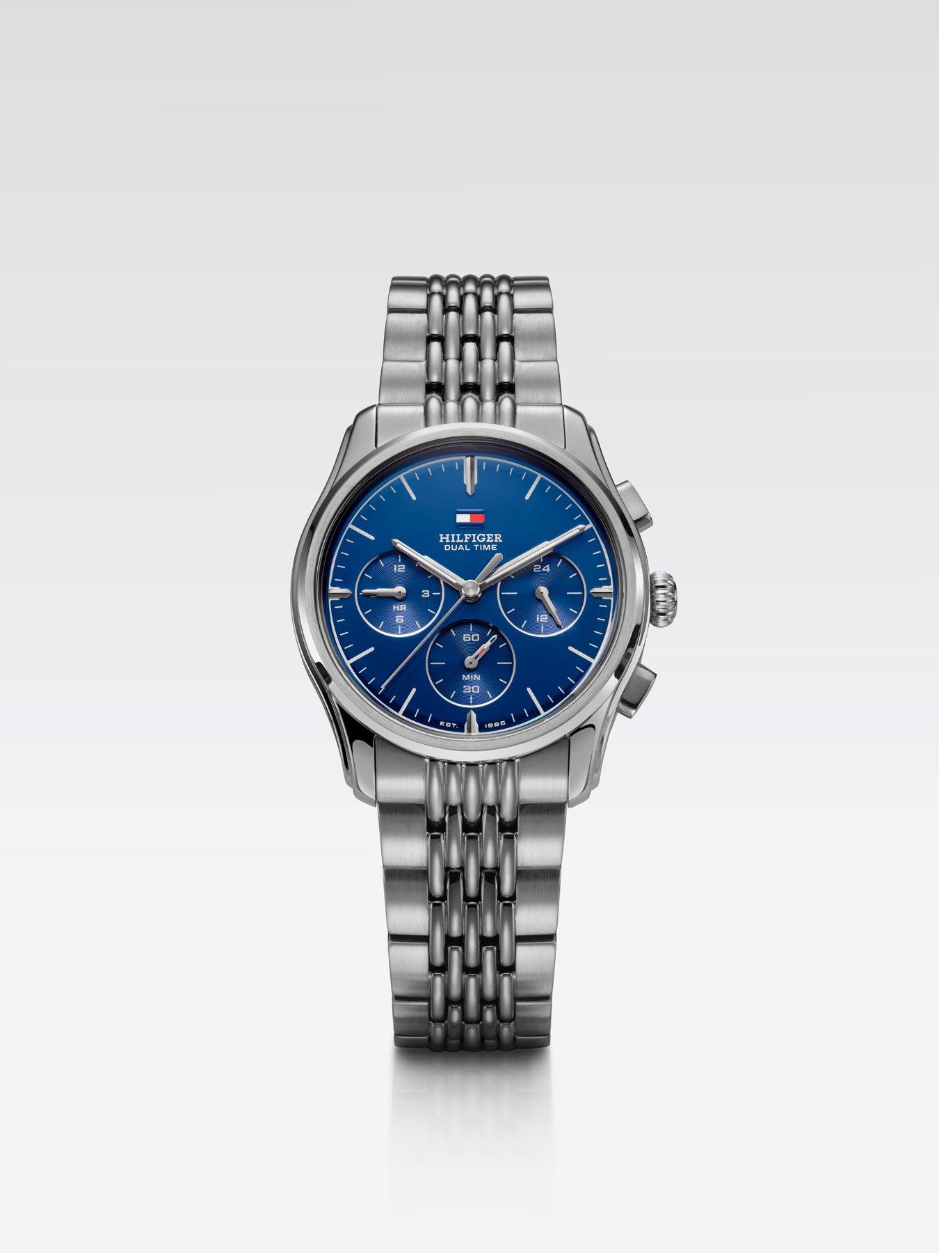 Image 4 of 7 of Tommy Hilfiger Tommy Hilfiger Men's Blue Dial  Stainless Steel Watch