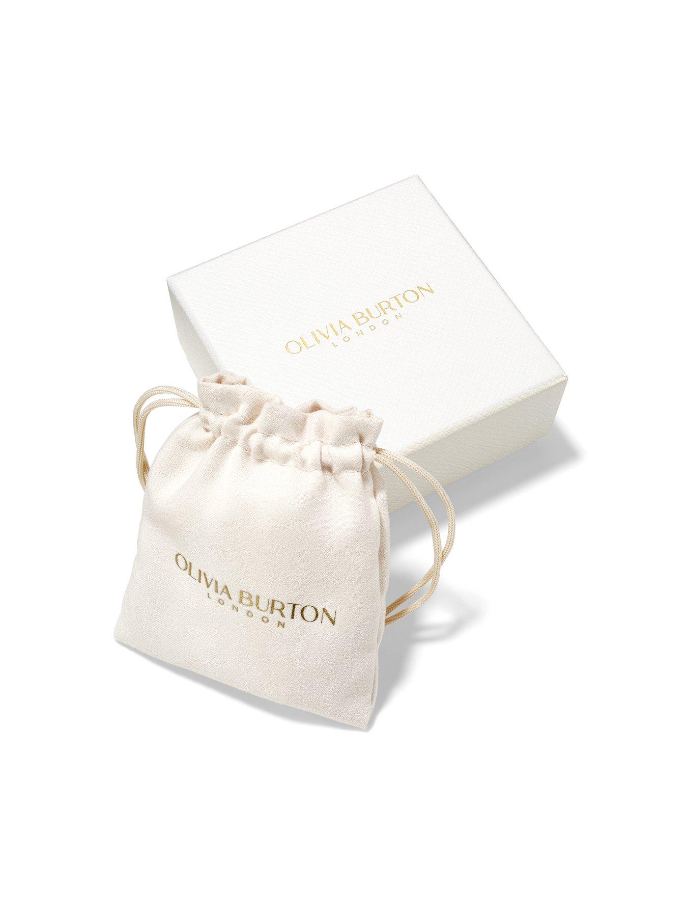 Image 6 of 7 of Olivia Burton Gold IP Lock Heart Toggle Necklace