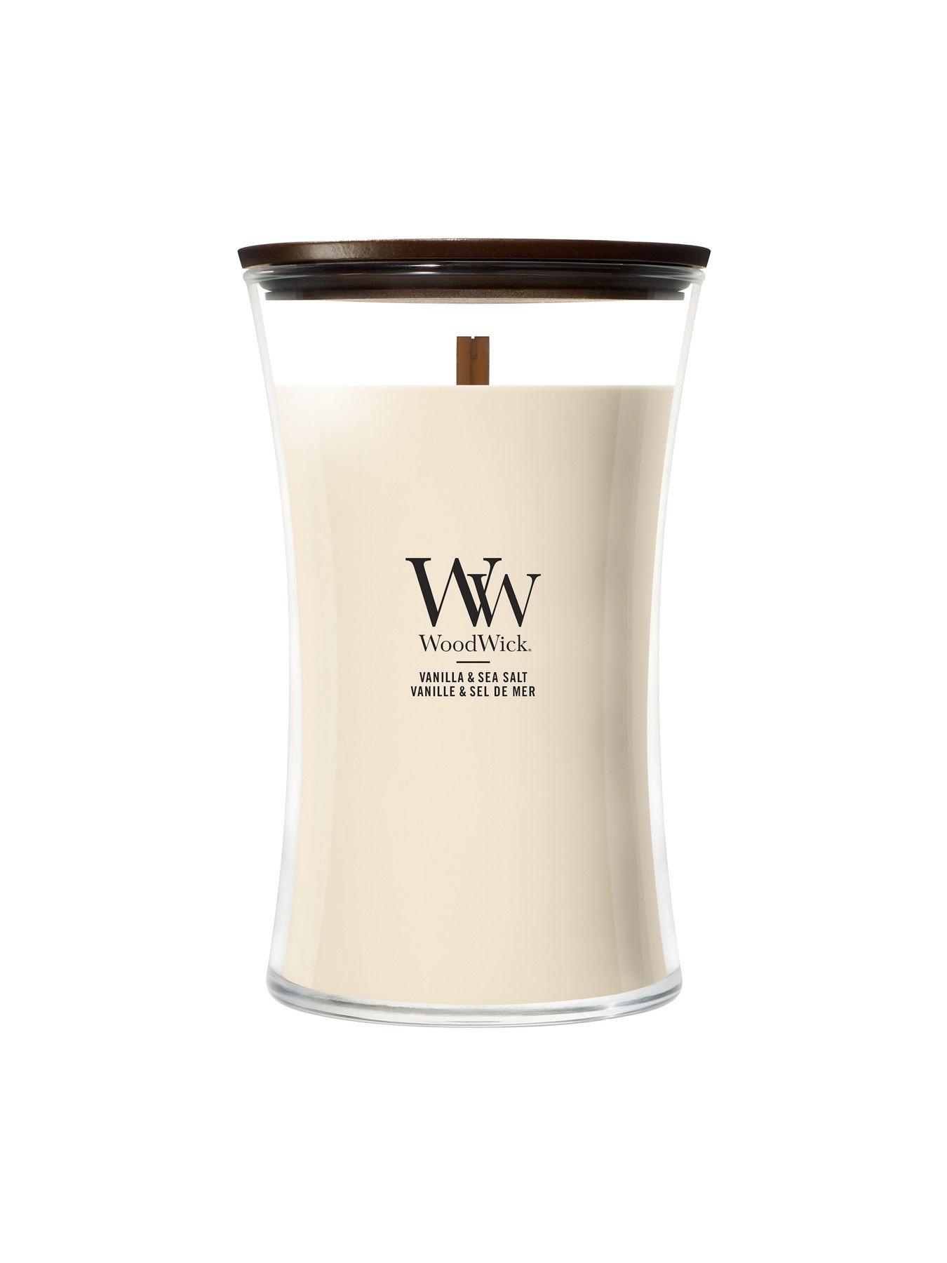 Yankee Candle Woodwick Large Jar - Vanilla And Salt