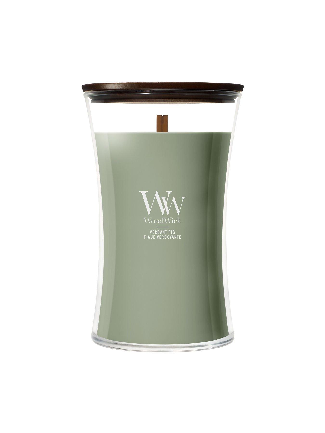 Image 1 of 8 of Yankee Candle Woodwick Large Jar - Verdant Fig