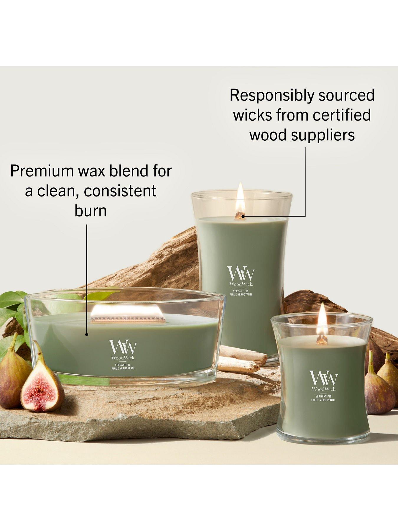 Image 7 of 8 of Yankee Candle Woodwick Large Jar - Verdant Fig