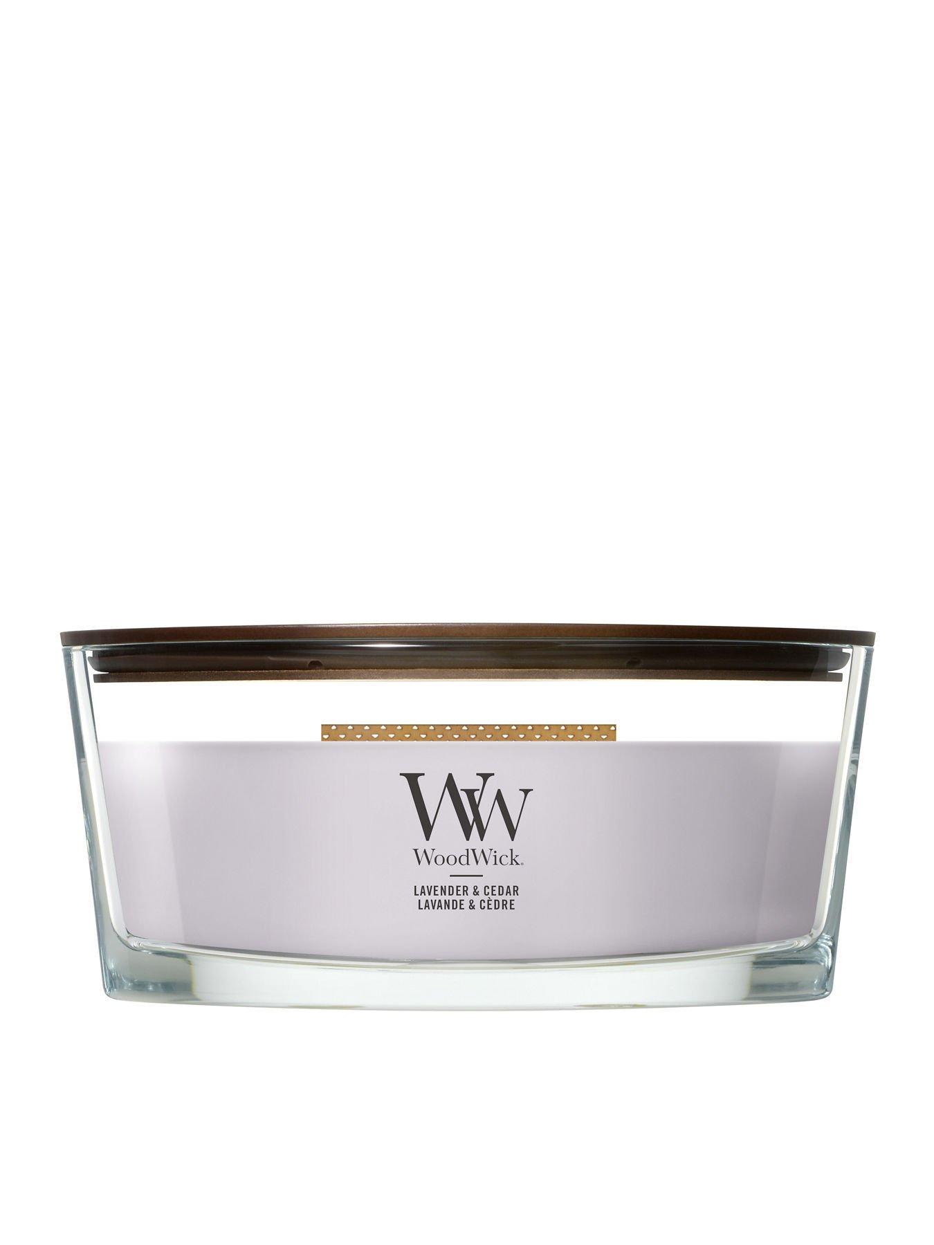 Image 1 of 8 of Yankee Candle Woodwick Ellipse Jar -  Lavendar And Cedar