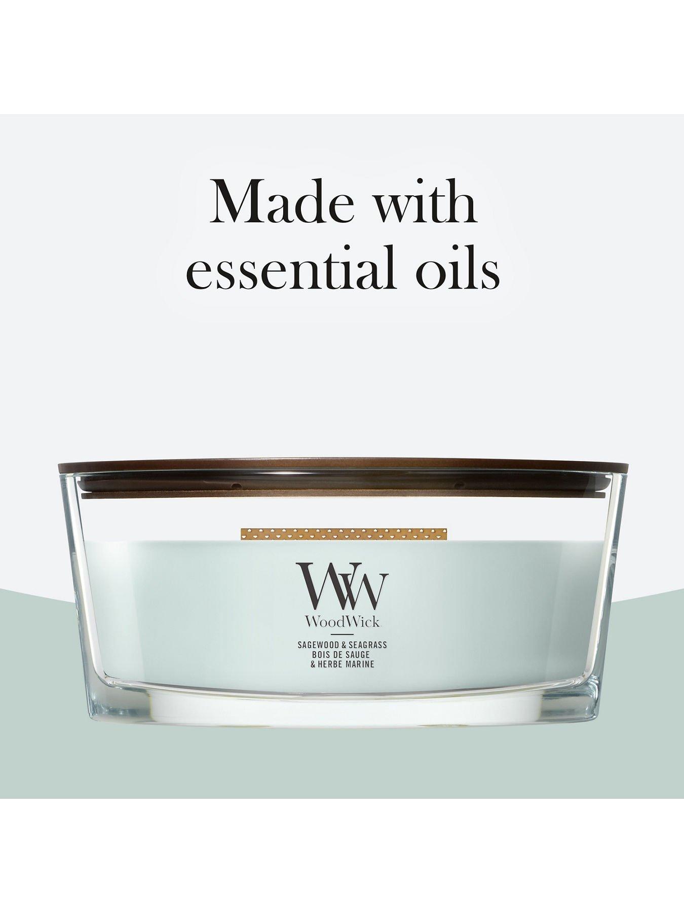 Image 5 of 8 of WoodWick Elipse Candle - Sagewood & Seagrass