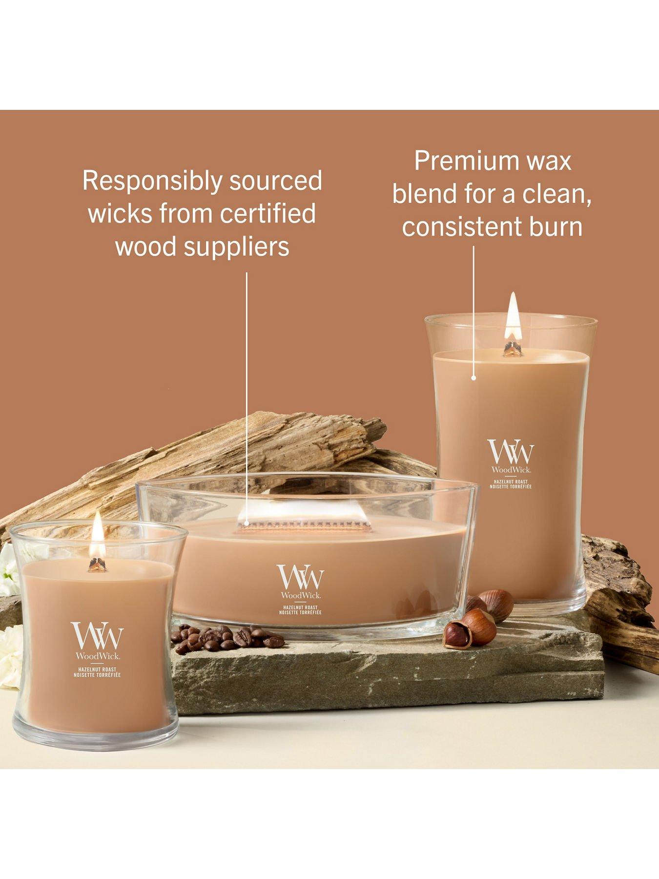 Image 7 of 8 of WoodWick Elipse Candle - Hazelnut Roast