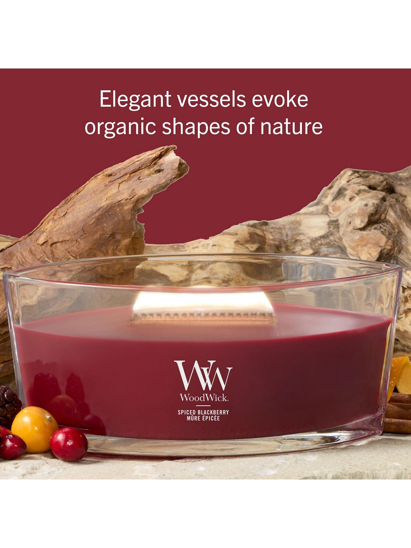 Image 4 of 6 of WoodWick Elipse Candle - Spiced Blackberry
