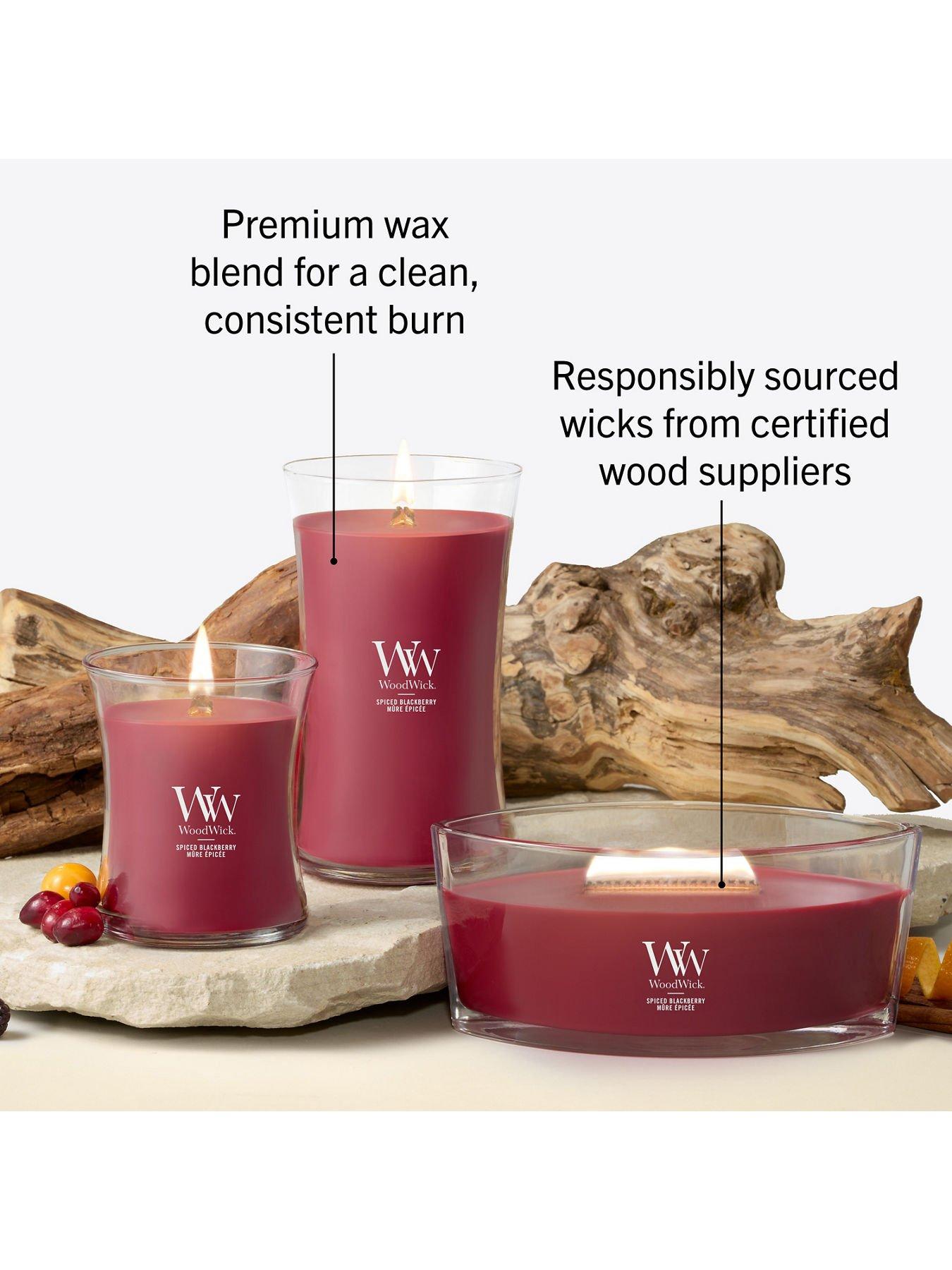 Image 7 of 7 of WoodWick Large Candle - Spiced Blackberry