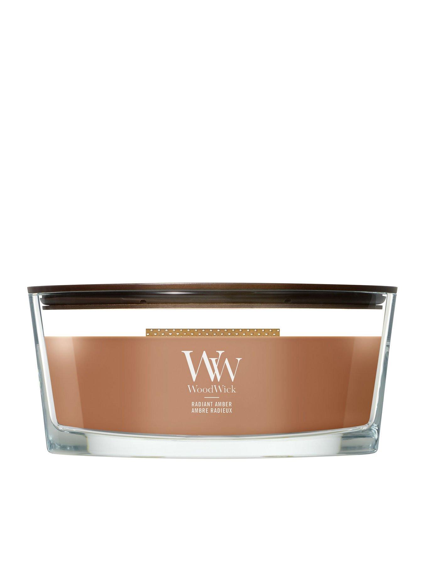 Image 1 of 7 of WoodWick Elipse Candle - Radiant Amber