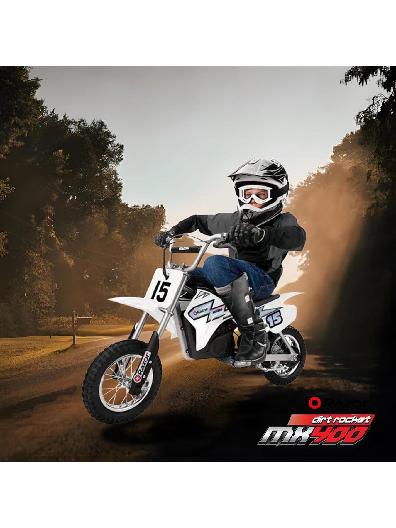 Image 6 of 7 of Razor Razor Dirt Rocket MX400 24 Volt - White