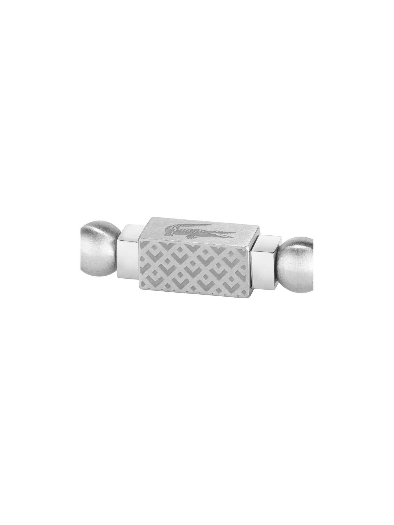 Image 4 of 5 of Lacoste Men's Matchpoint Stainless Steel Bead Bracelet