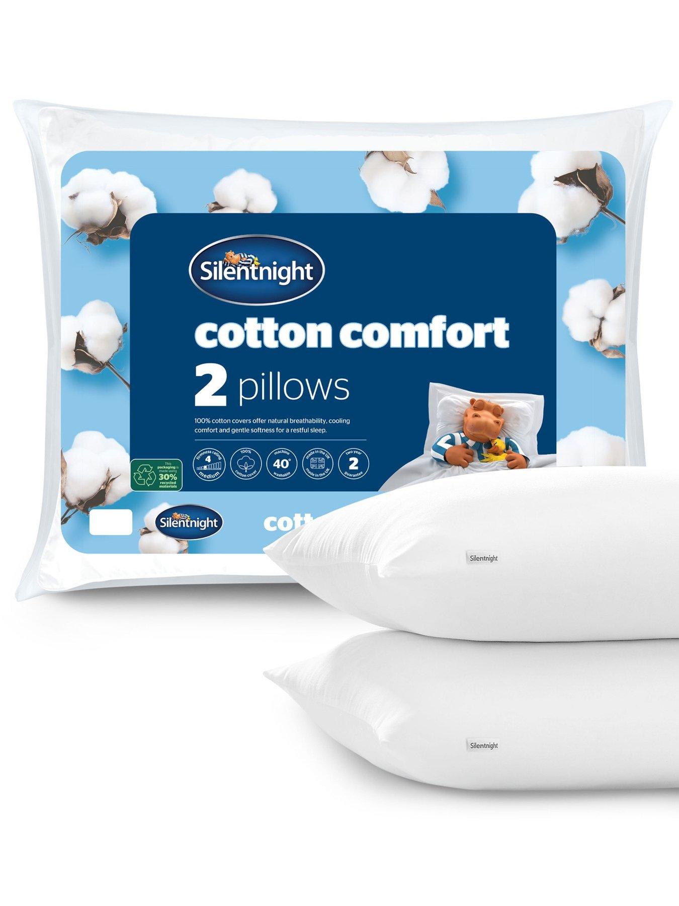 Silentnight Silentnight Cotton Comfort Pillow Pair